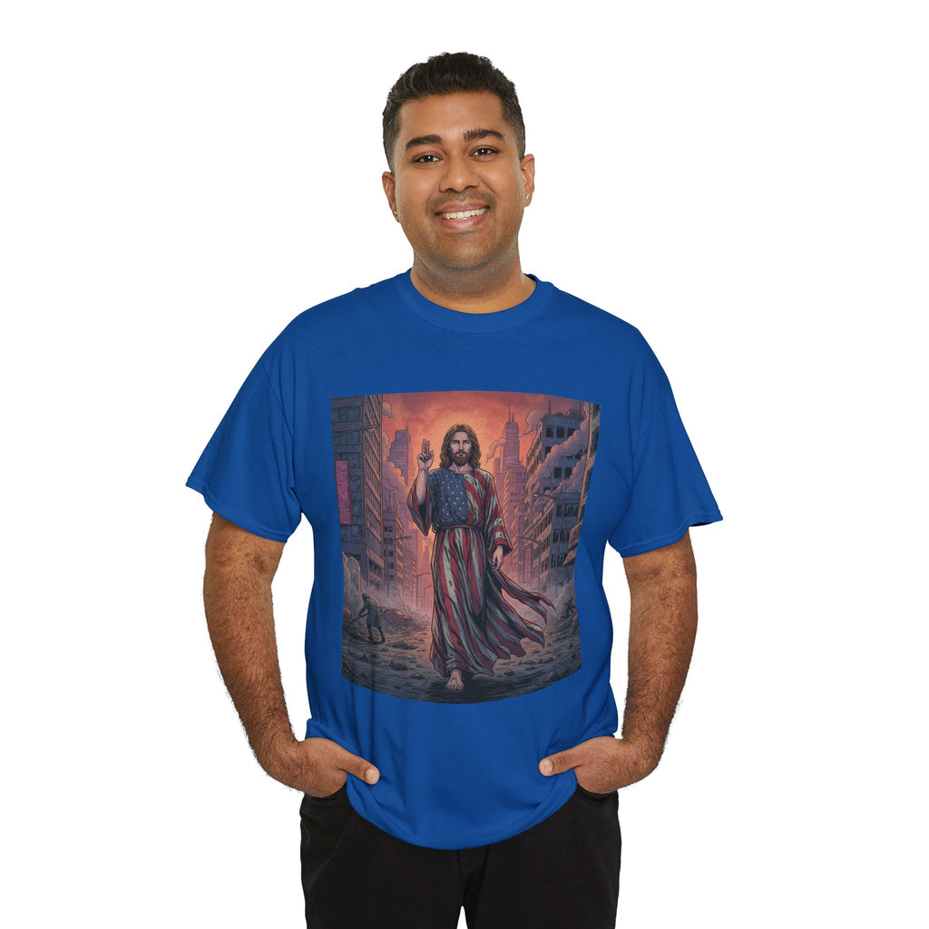 American Jesus — Faith-Based Urban Christian T-Shirt