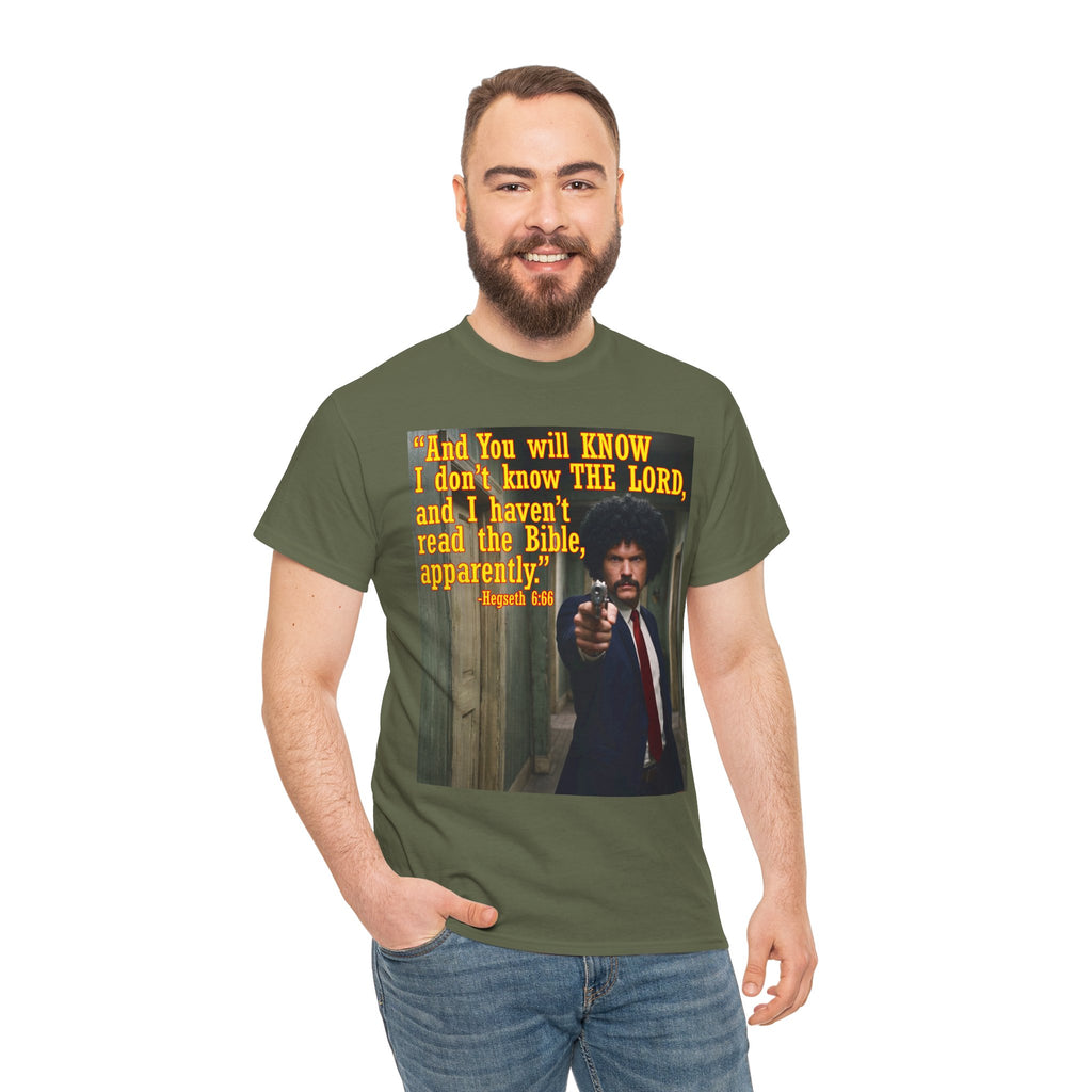 'I Haven't Read the Bible, Apparently' Graphic Tee