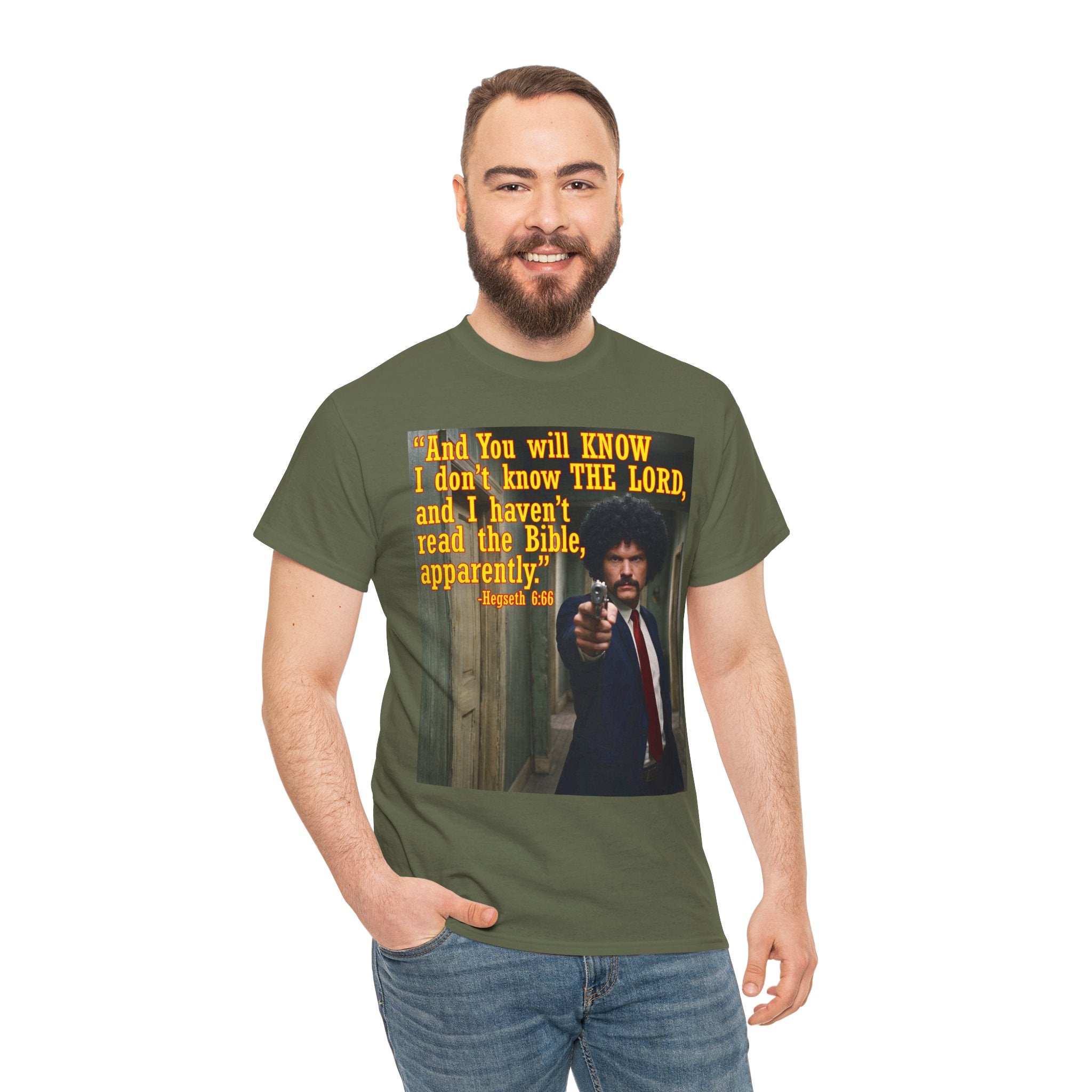 'I Haven't Read the Bible, Apparently' Graphic Tee
