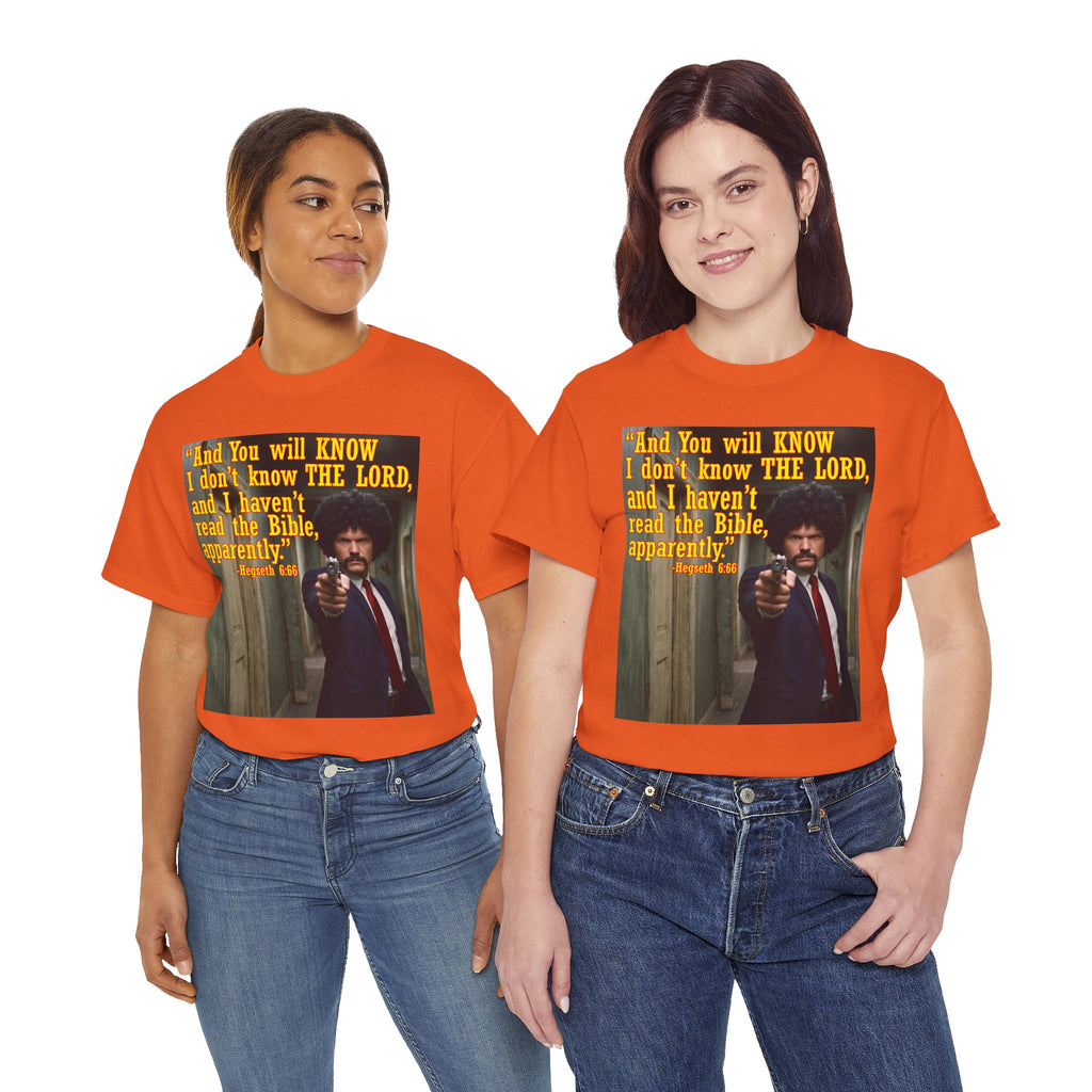 'I Haven't Read the Bible, Apparently' Graphic Tee