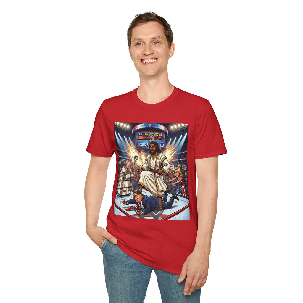 'Jesus Is The GOAT' Wrestling Arena Graphic Tee