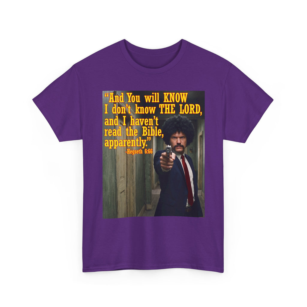 'I Haven't Read the Bible, Apparently' Graphic Tee