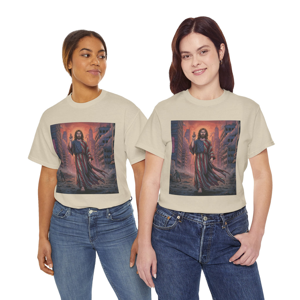 American Jesus — Faith-Based Urban Christian T-Shirt