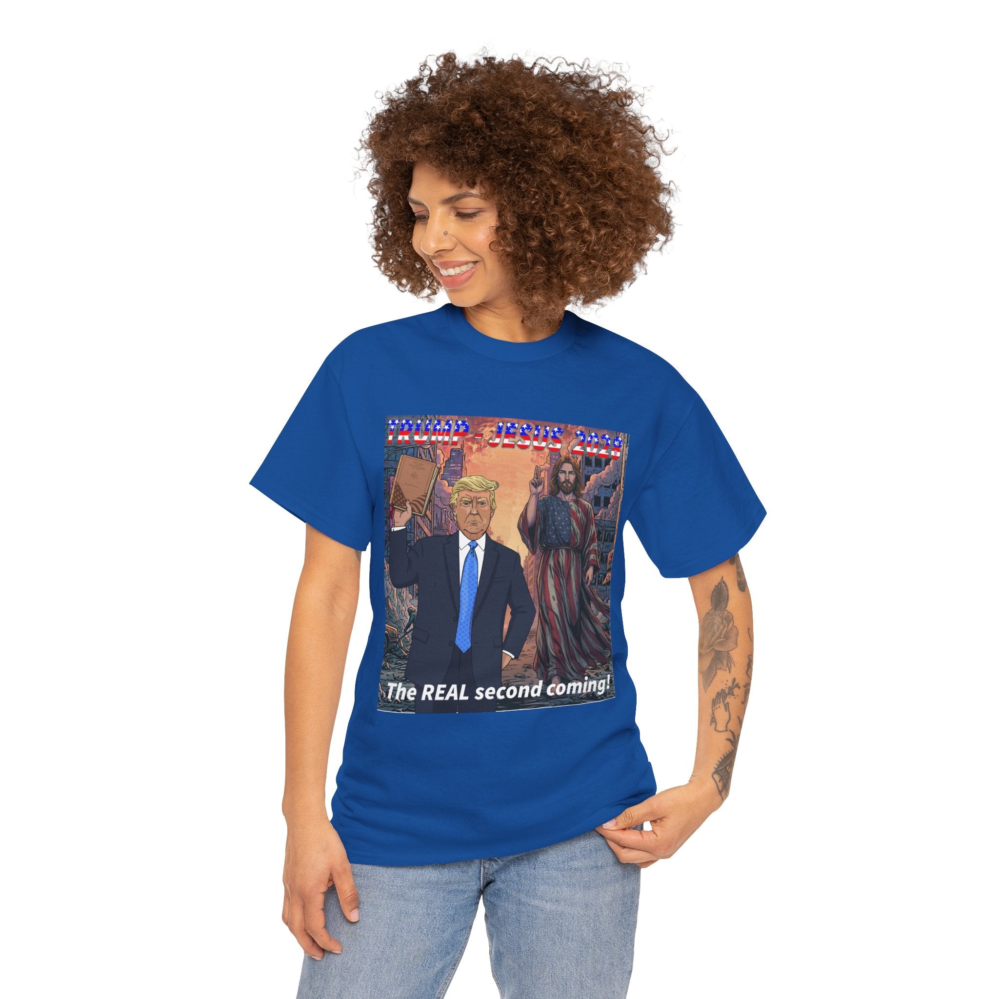 One More Time! Trump - Jesus '28 Graphic Shirt