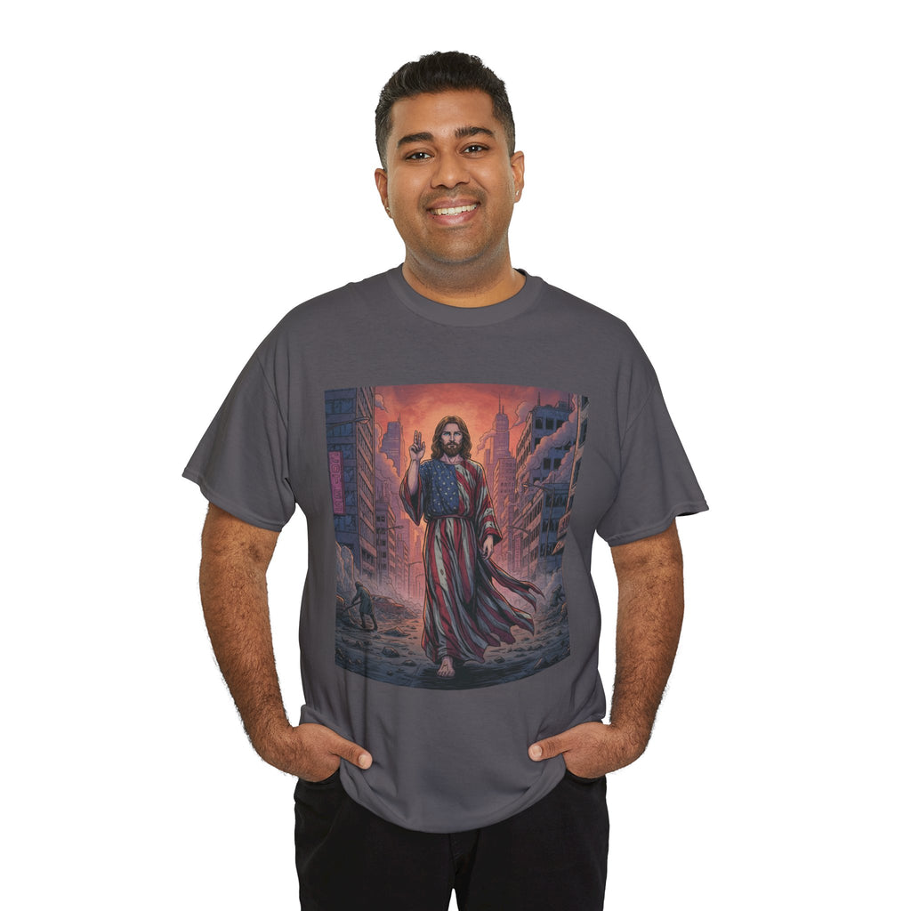American Jesus — Faith-Based Urban Christian T-Shirt