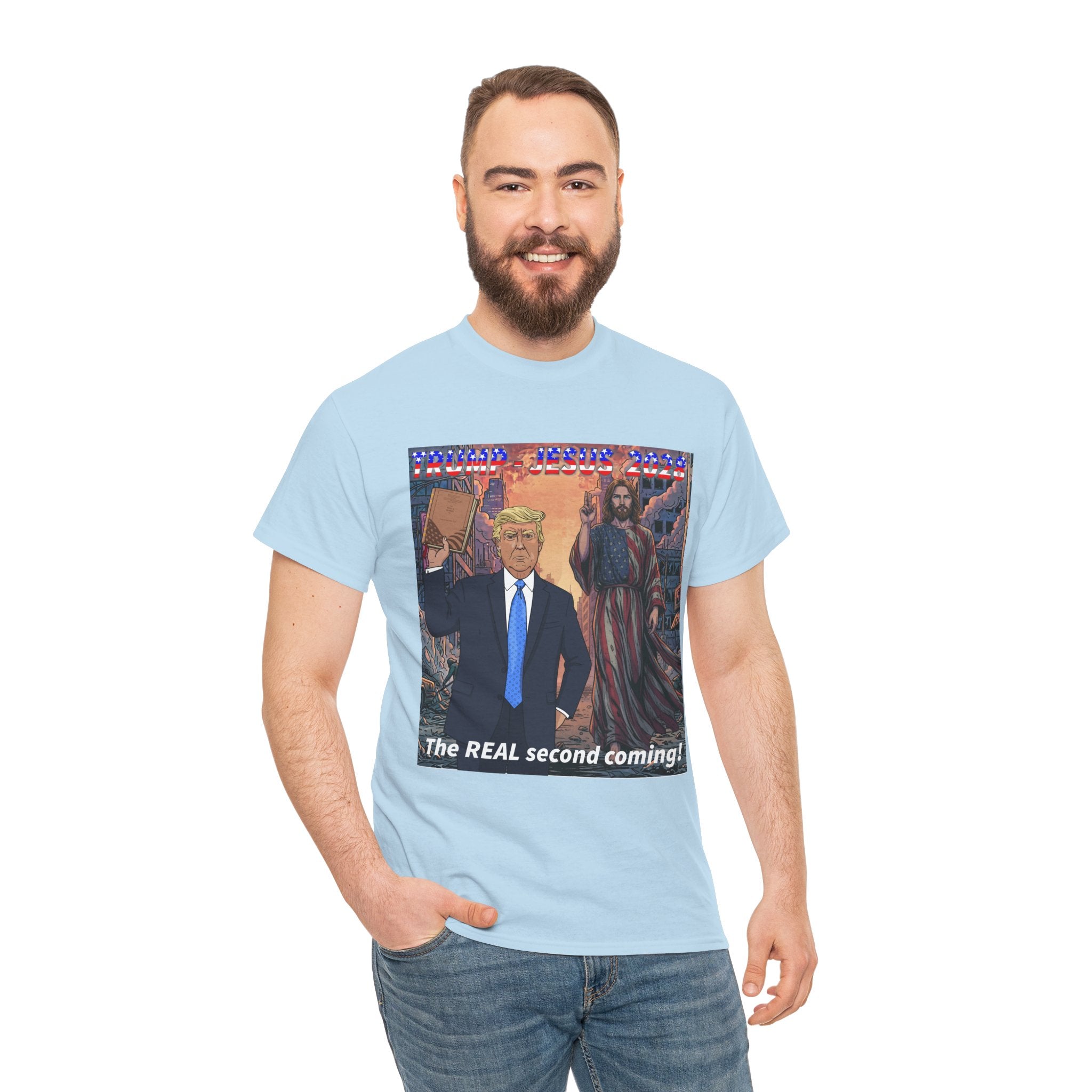 One More Time! Trump - Jesus '28 Graphic Shirt