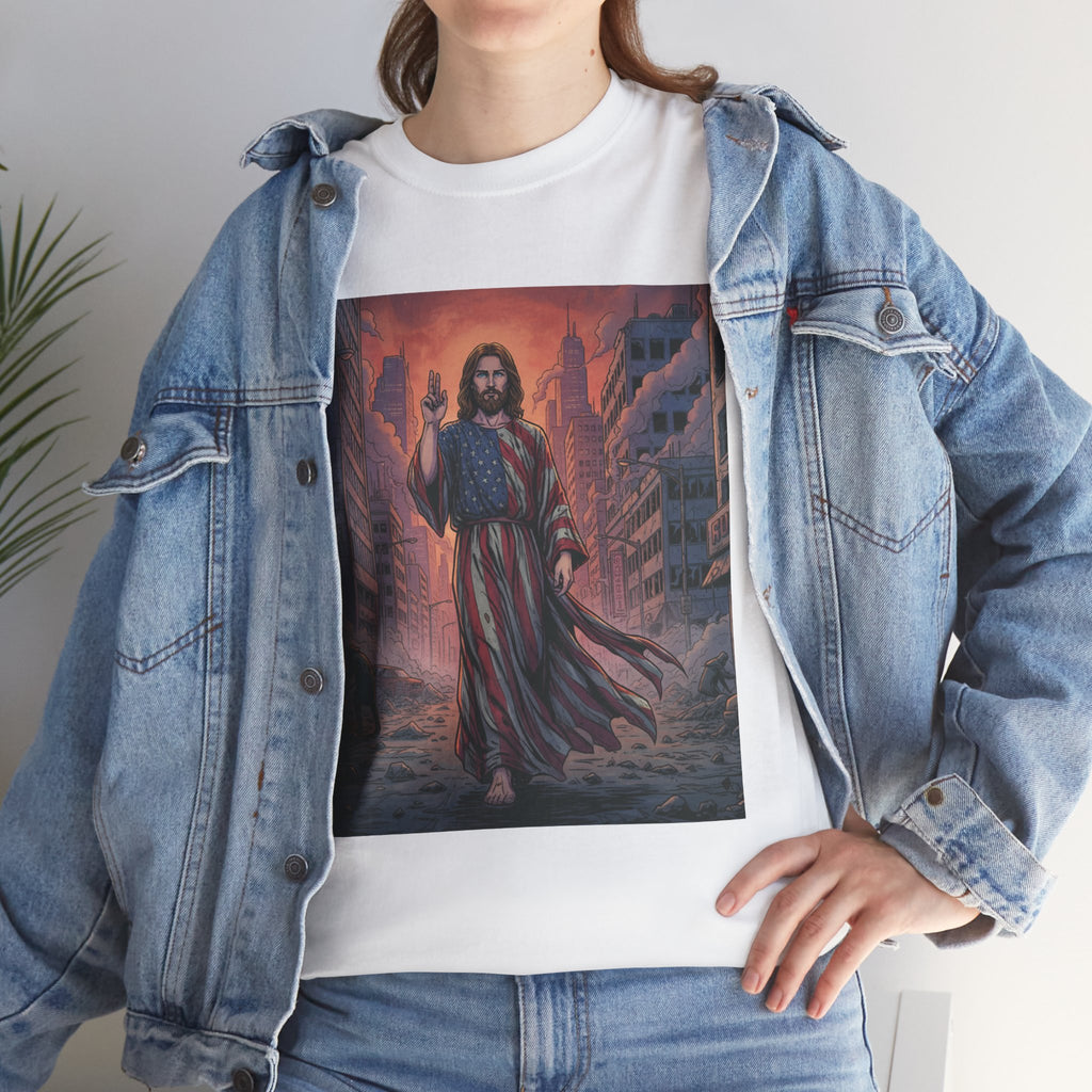 American Jesus — Faith-Based Urban Christian T-Shirt