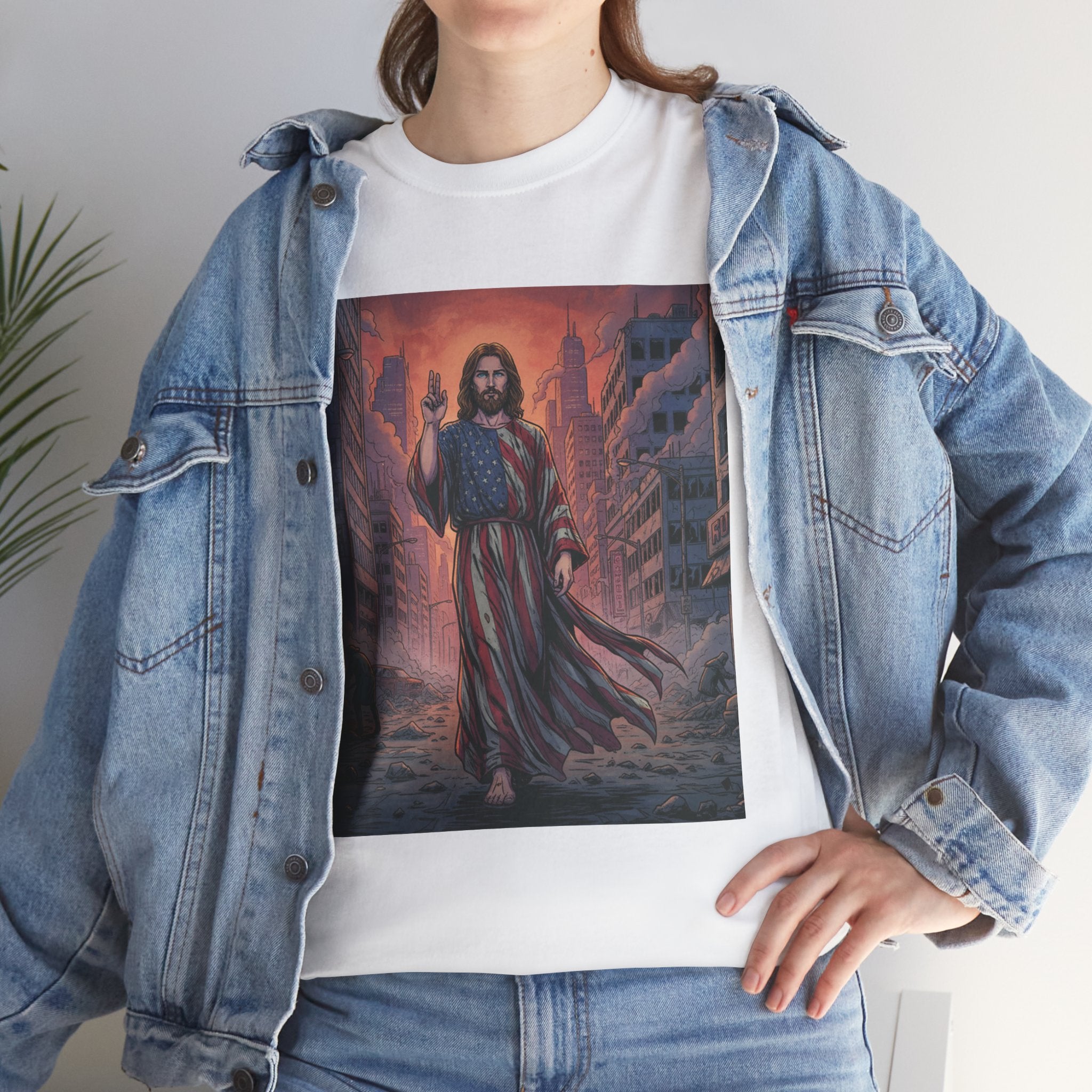 American Jesus — Faith-Based Urban Christian T-Shirt