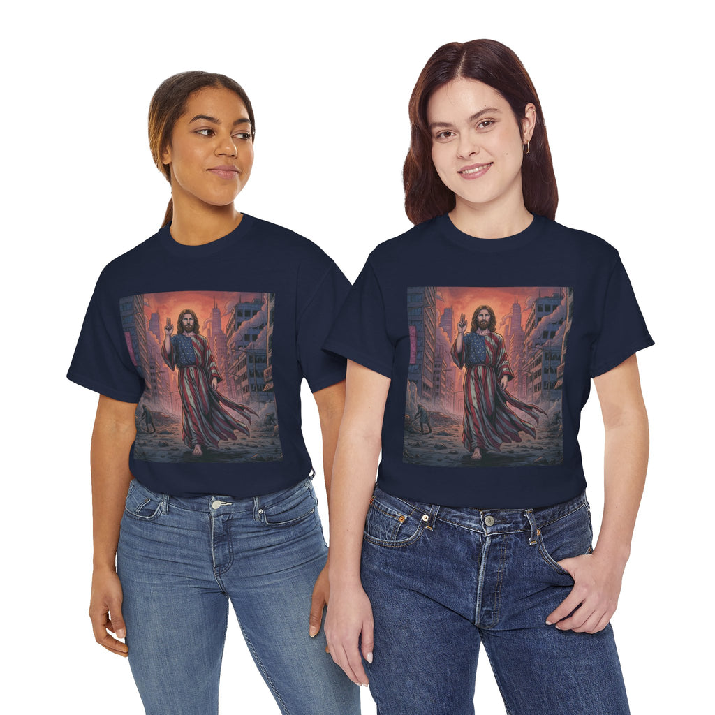 American Jesus — Faith-Based Urban Christian T-Shirt