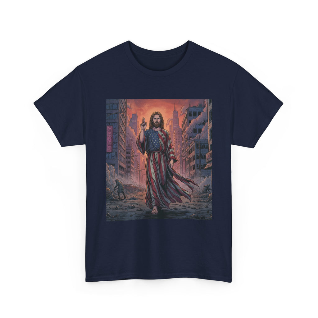 American Jesus — Faith-Based Urban Christian T-Shirt