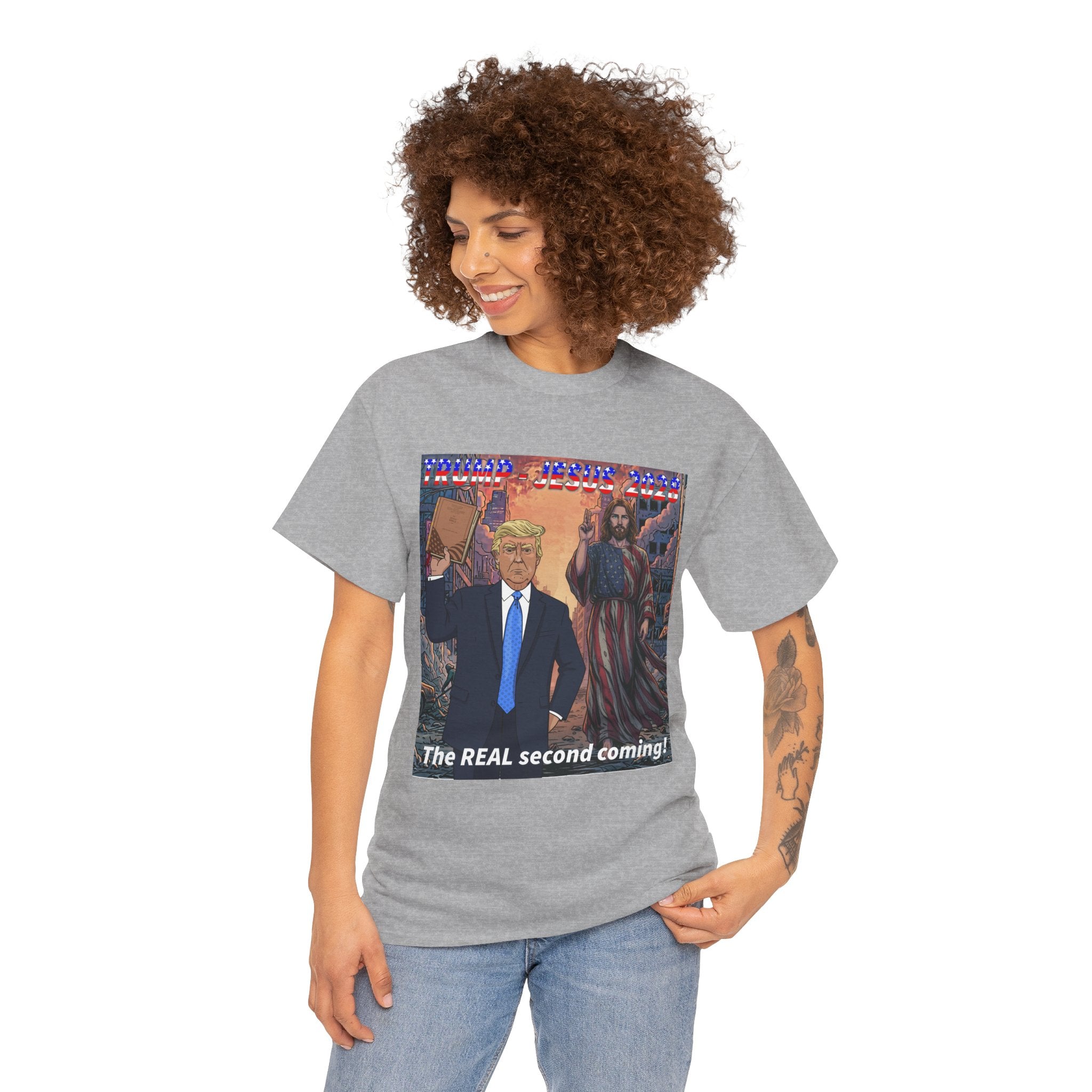 One More Time! Trump - Jesus '28 Graphic Shirt
