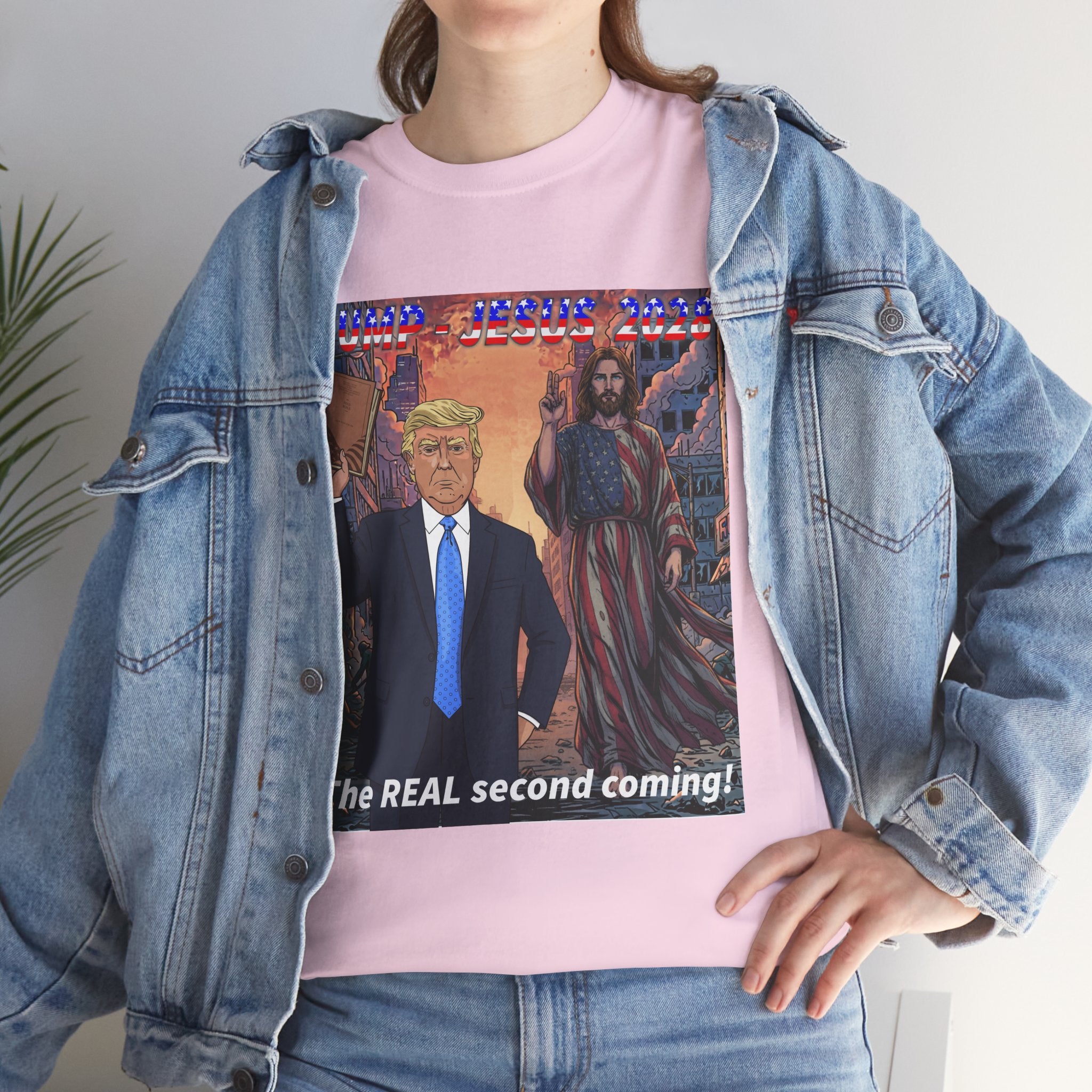 One More Time! Trump - Jesus '28 Graphic Shirt