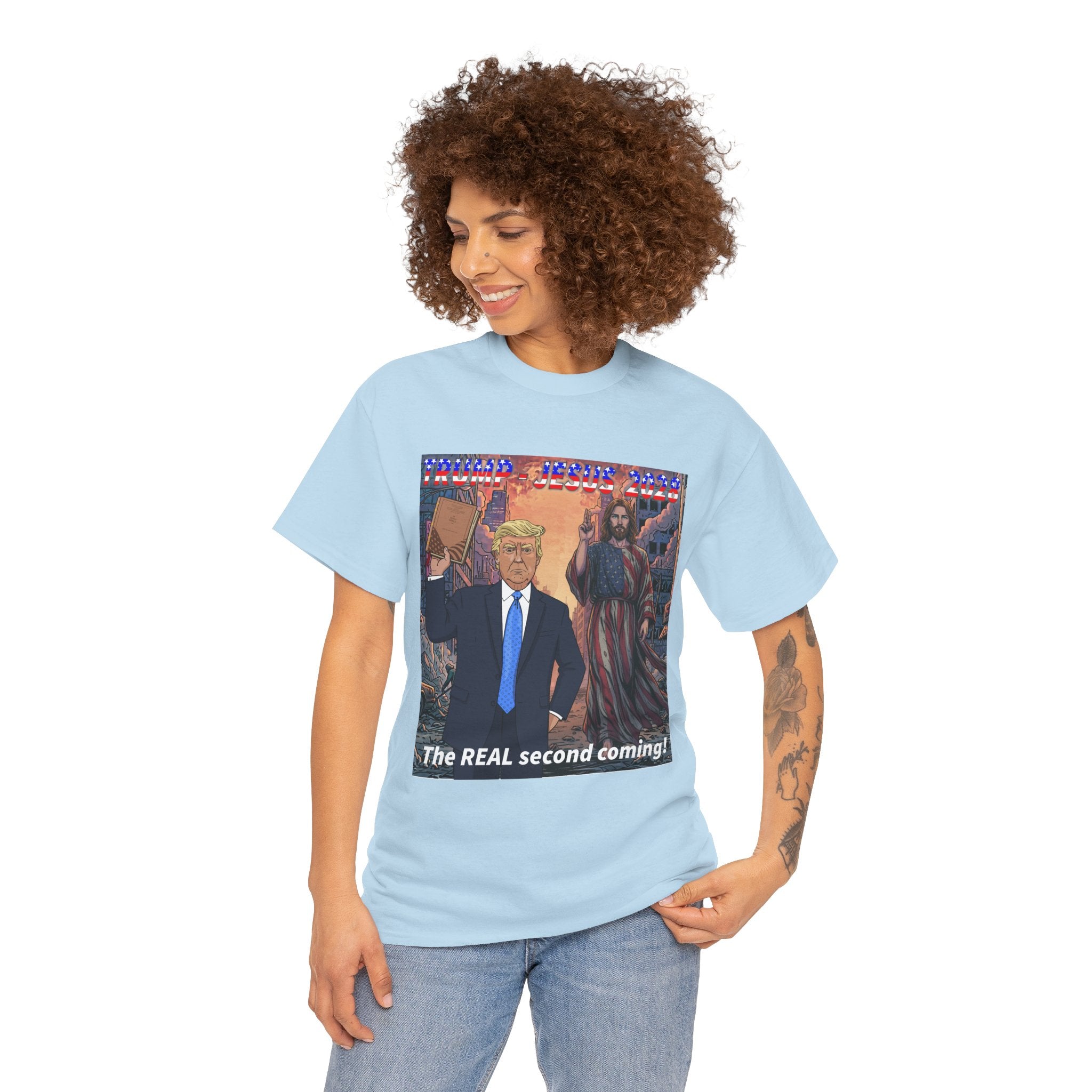 One More Time! Trump - Jesus '28 Graphic Shirt
