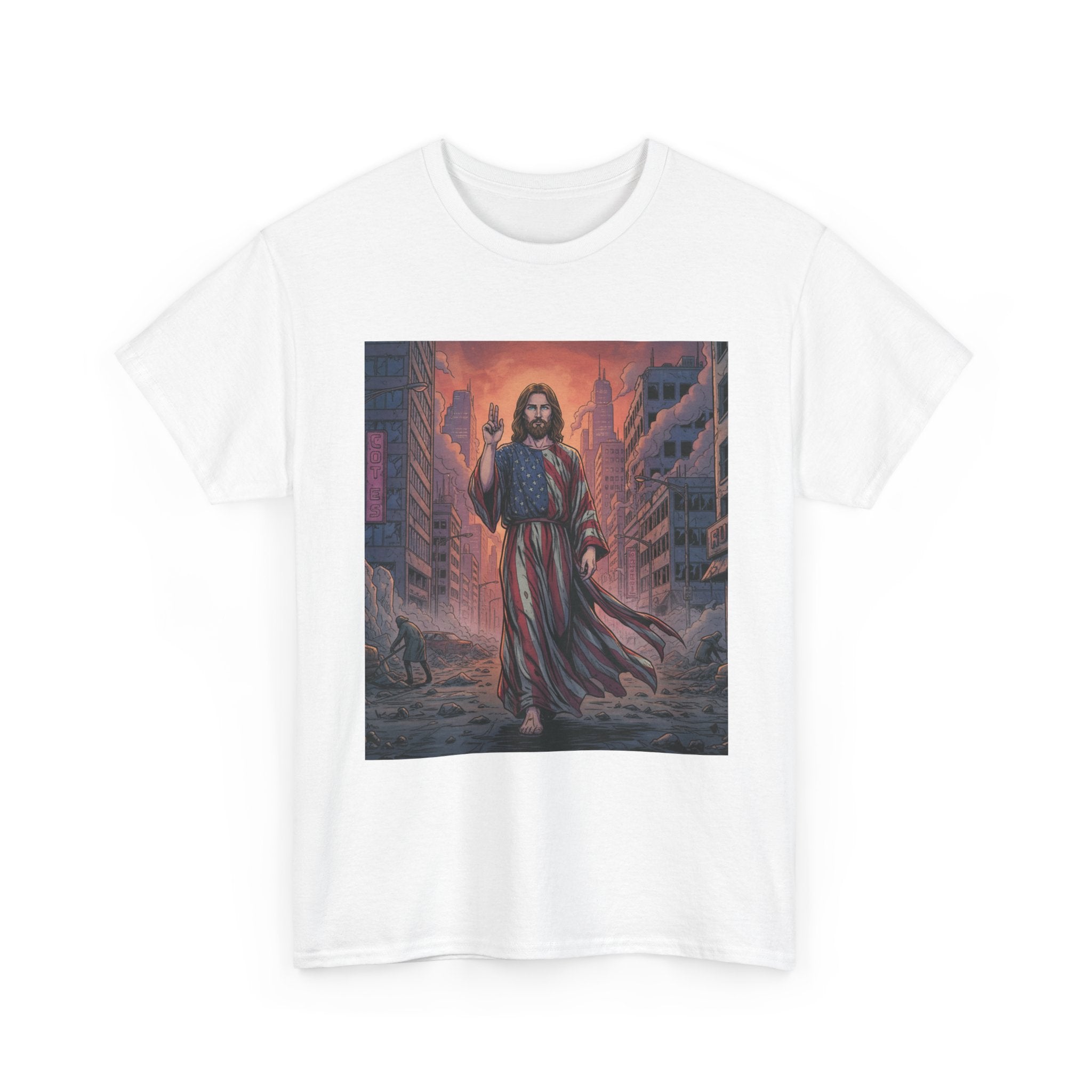 American Jesus — Faith-Based Urban Christian T-Shirt