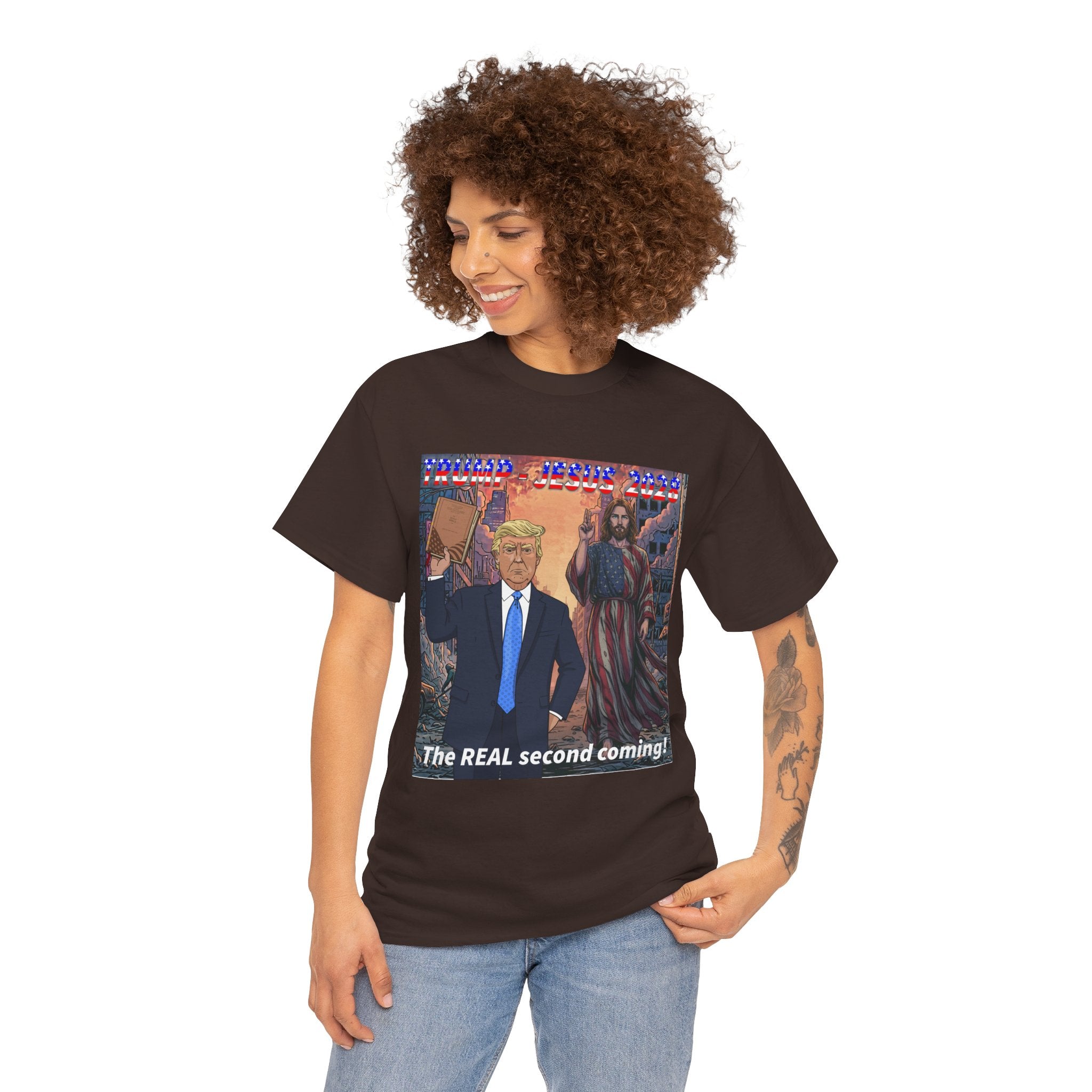 One More Time! Trump - Jesus '28 Graphic Shirt