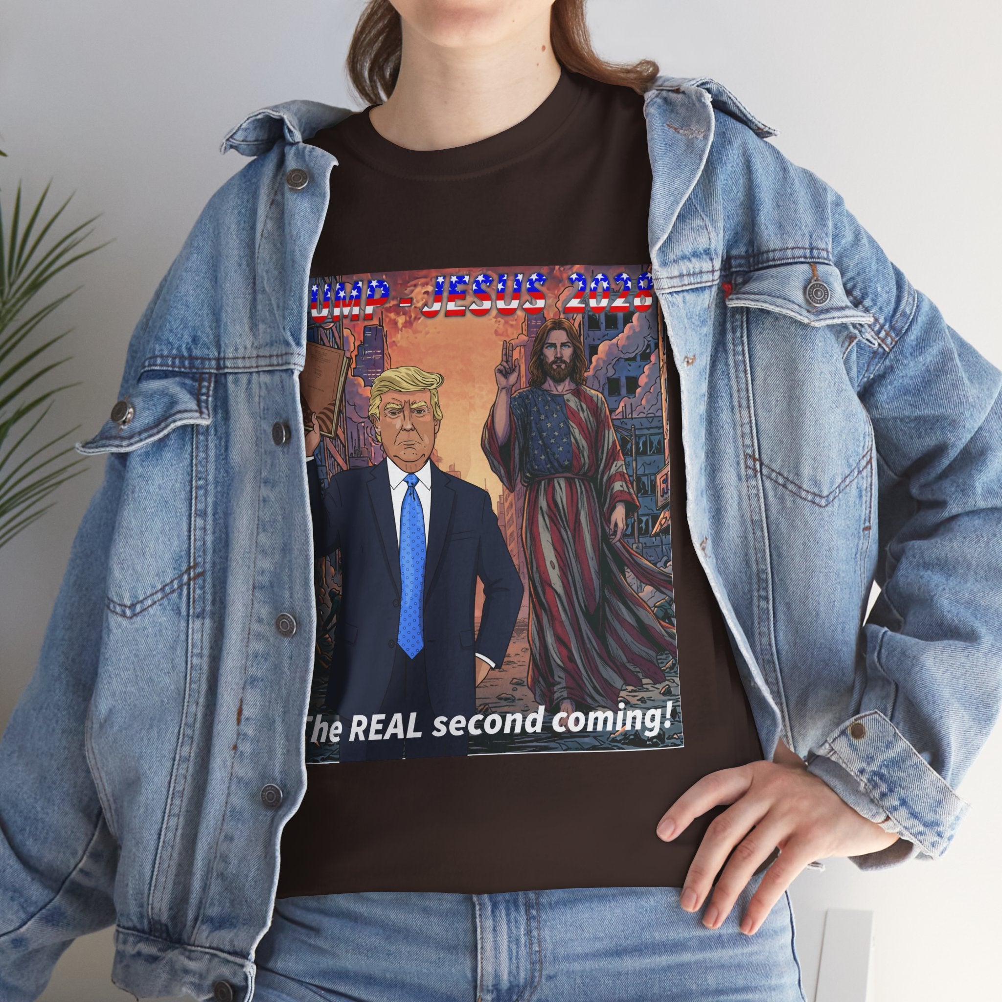 One More Time! Trump - Jesus '28 Graphic Shirt