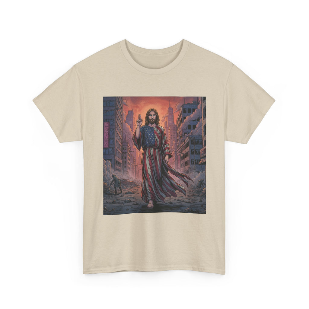 American Jesus — Faith-Based Urban Christian T-Shirt