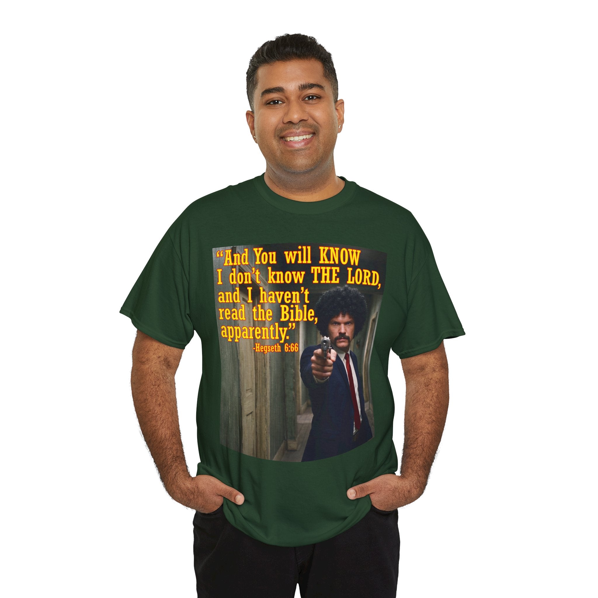 'I Haven't Read the Bible, Apparently' Graphic Tee