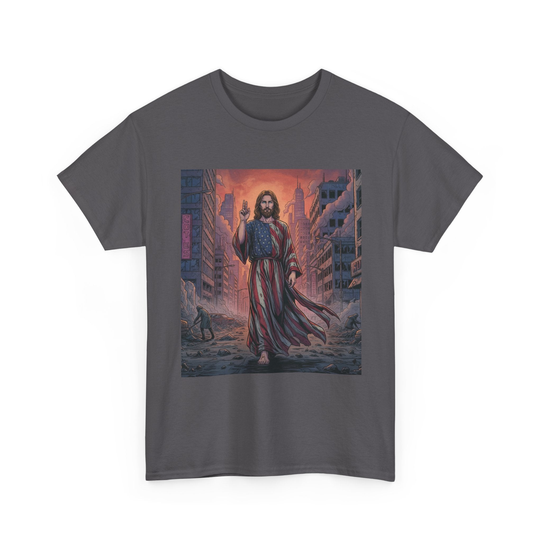 American Jesus — Faith-Based Urban Christian T-Shirt
