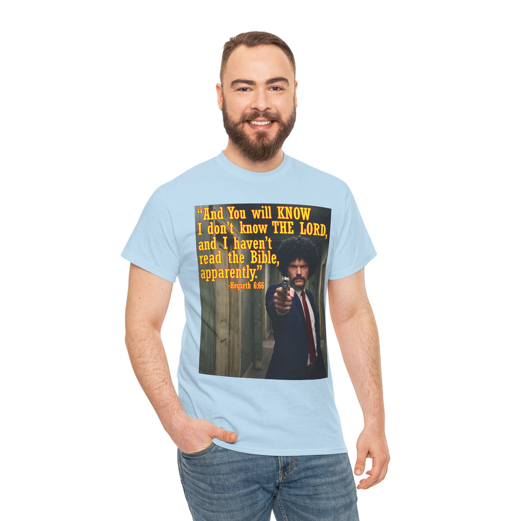 'I Haven't Read the Bible, Apparently' Graphic Tee