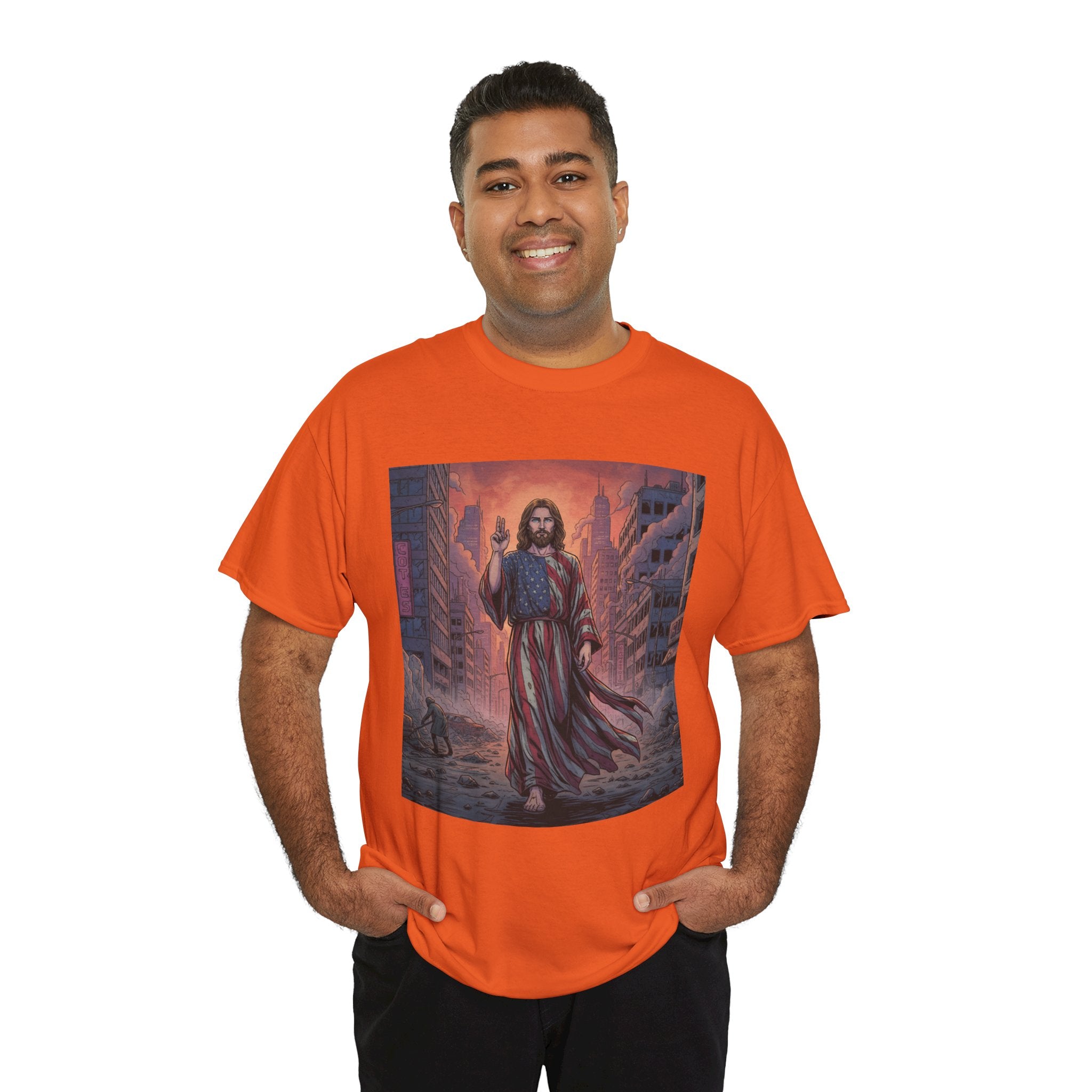 American Jesus — Faith-Based Urban Christian T-Shirt