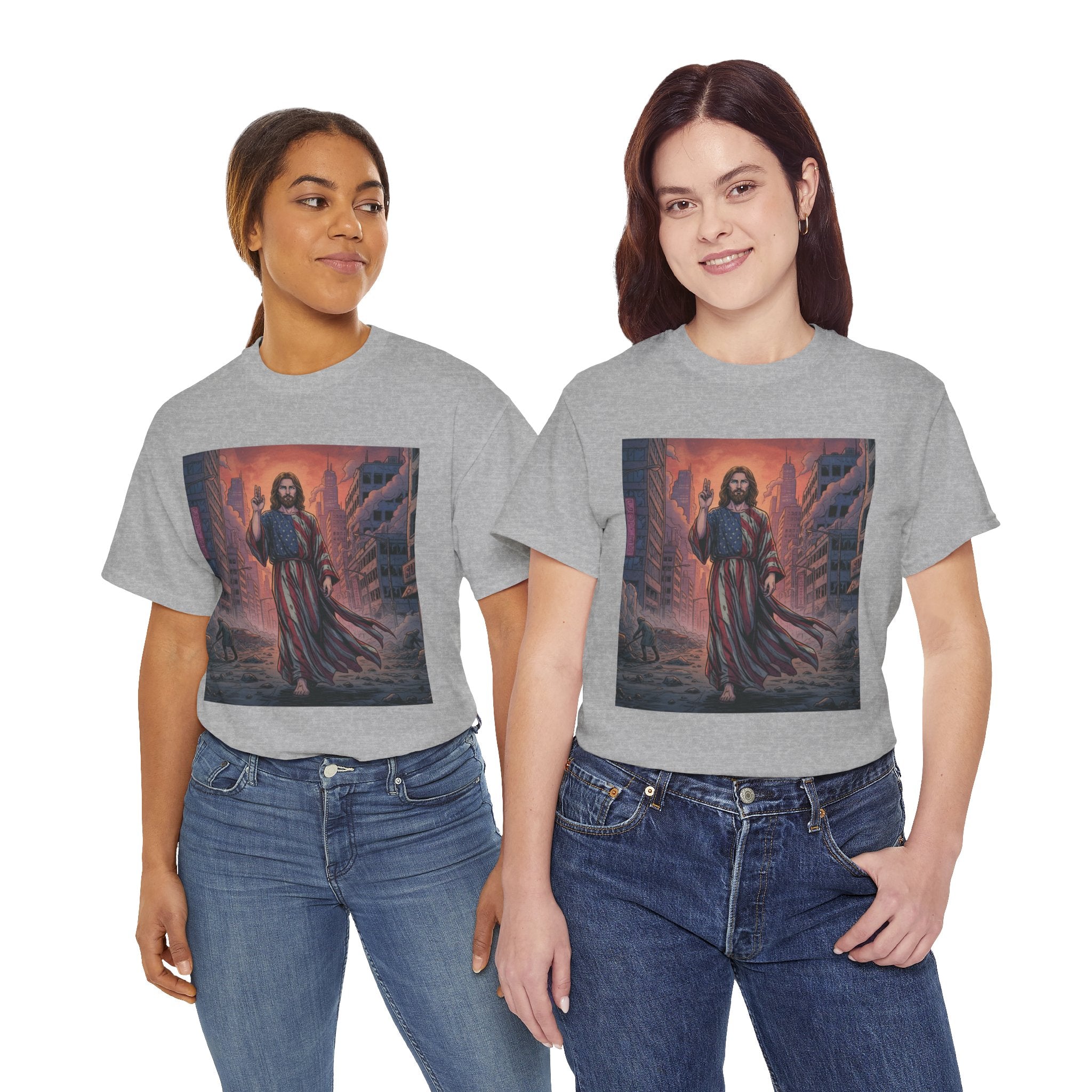 American Jesus — Faith-Based Urban Christian T-Shirt