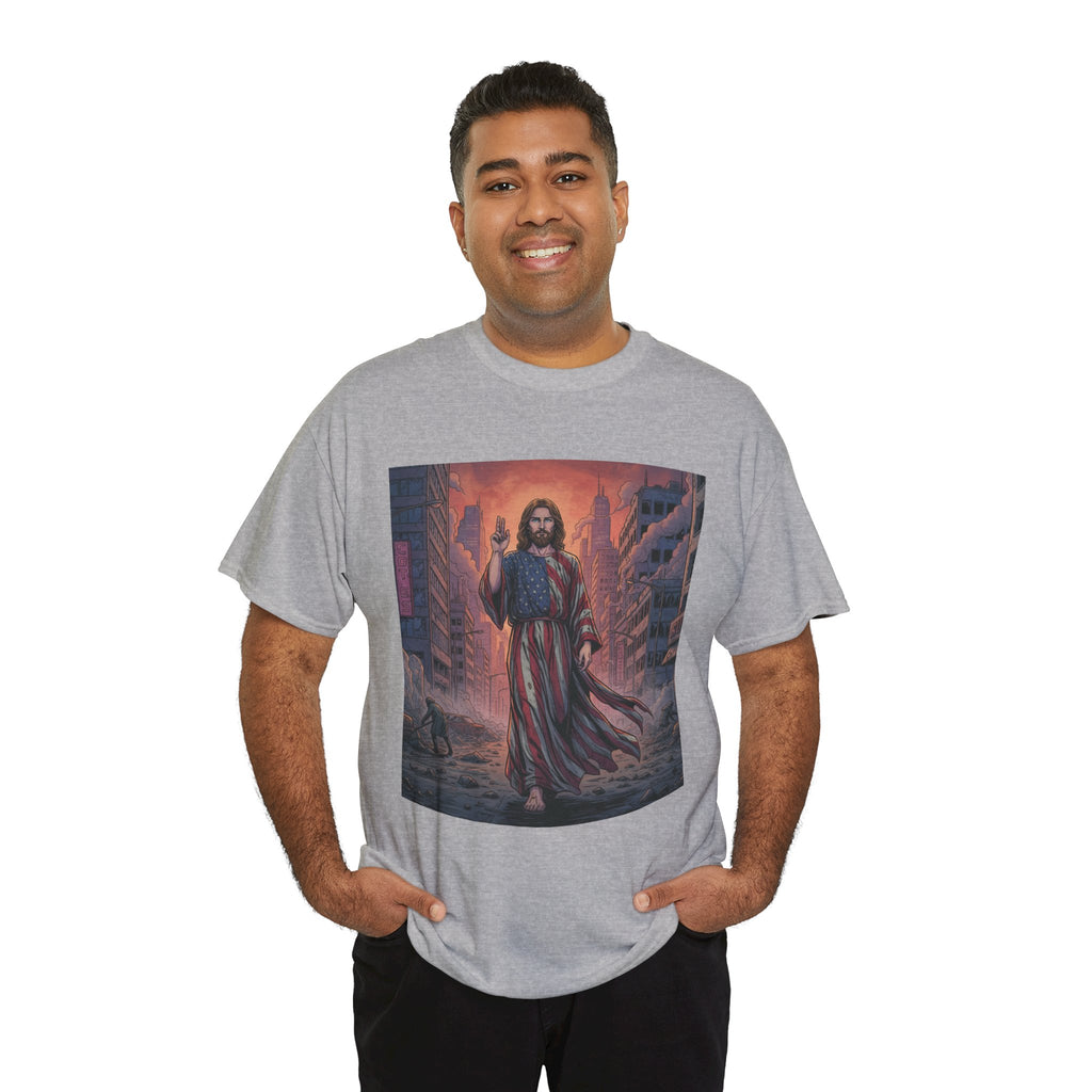 American Jesus — Faith-Based Urban Christian T-Shirt