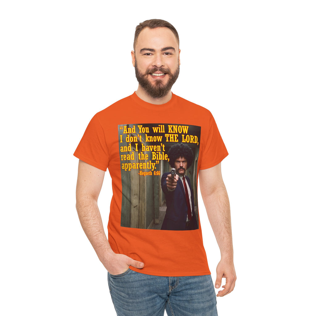 'I Haven't Read the Bible, Apparently' Graphic Tee