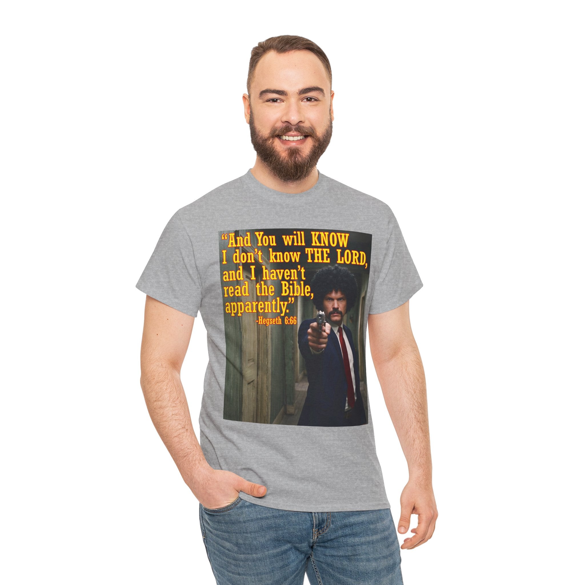'I Haven't Read the Bible, Apparently' Graphic Tee