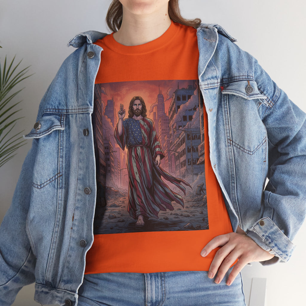 American Jesus — Faith-Based Urban Christian T-Shirt