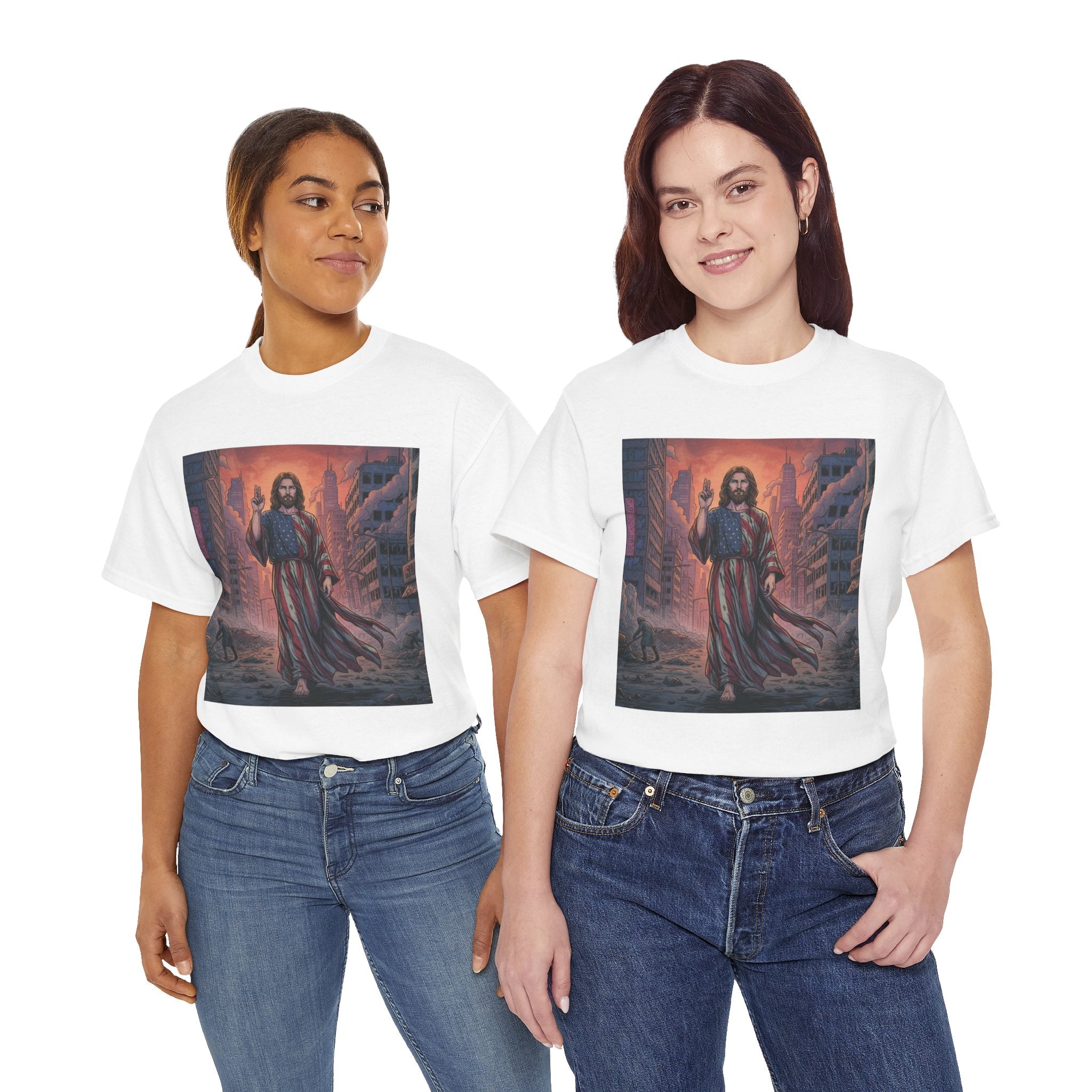 American Jesus — Faith-Based Urban Christian T-Shirt