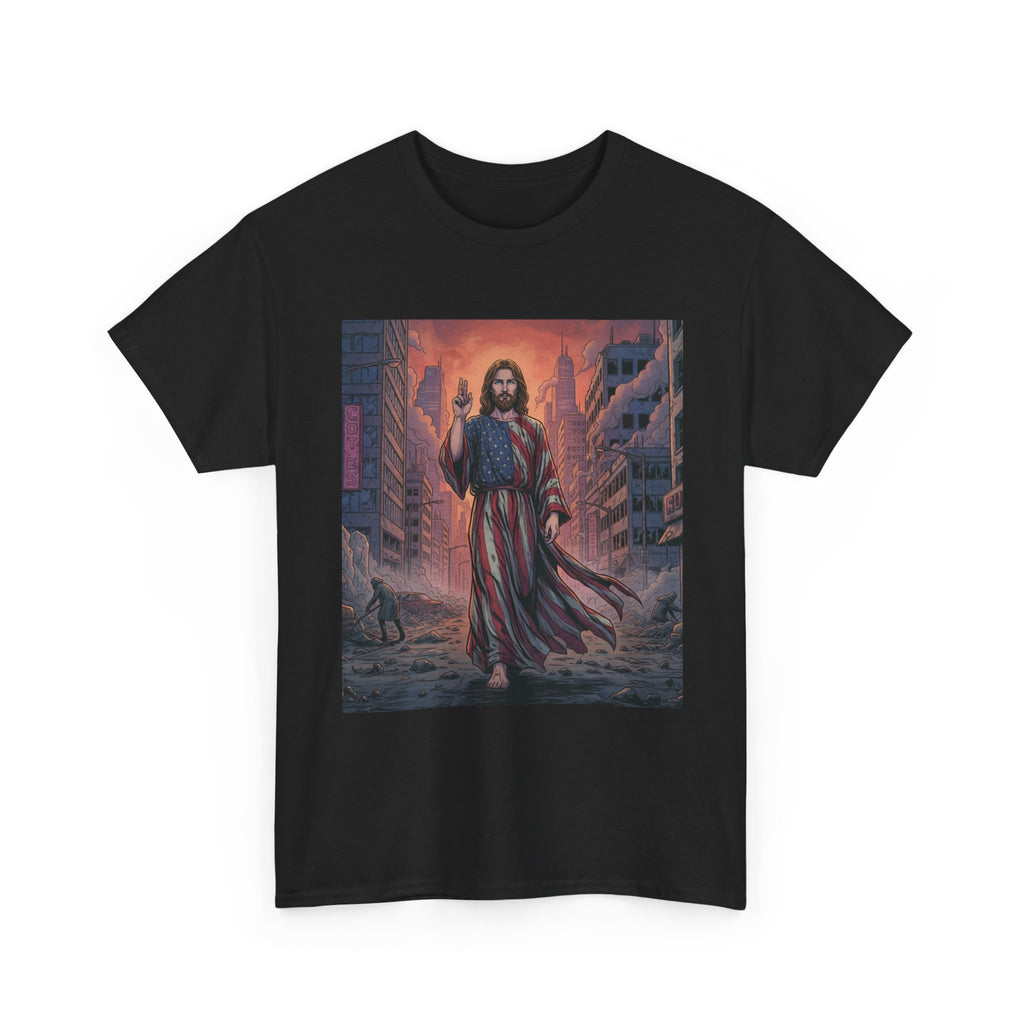 American Jesus — Faith-Based Urban Christian T-Shirt