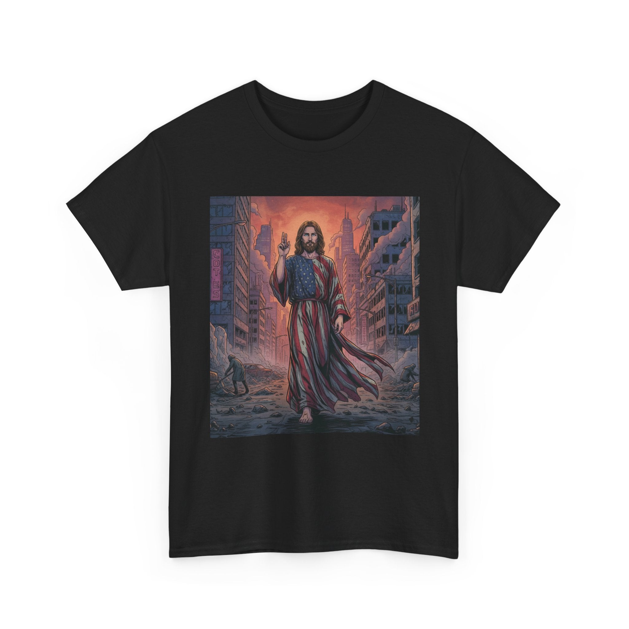 American Jesus — Faith-Based Urban Christian T-Shirt
