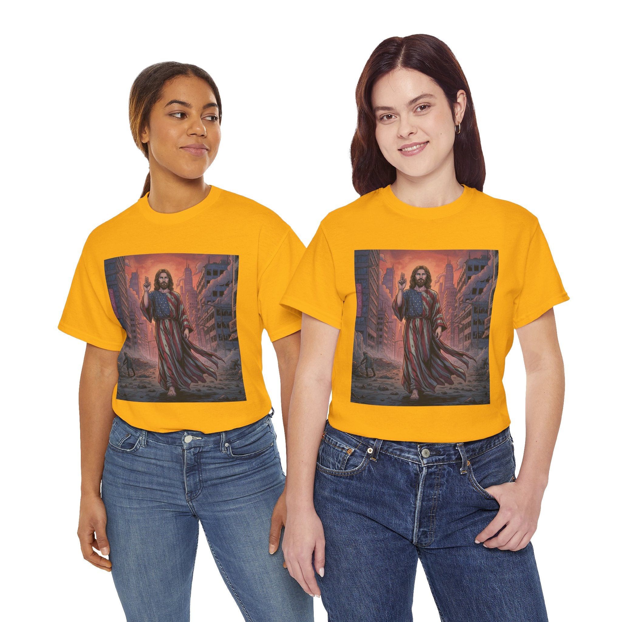 American Jesus — Faith-Based Urban Christian T-Shirt