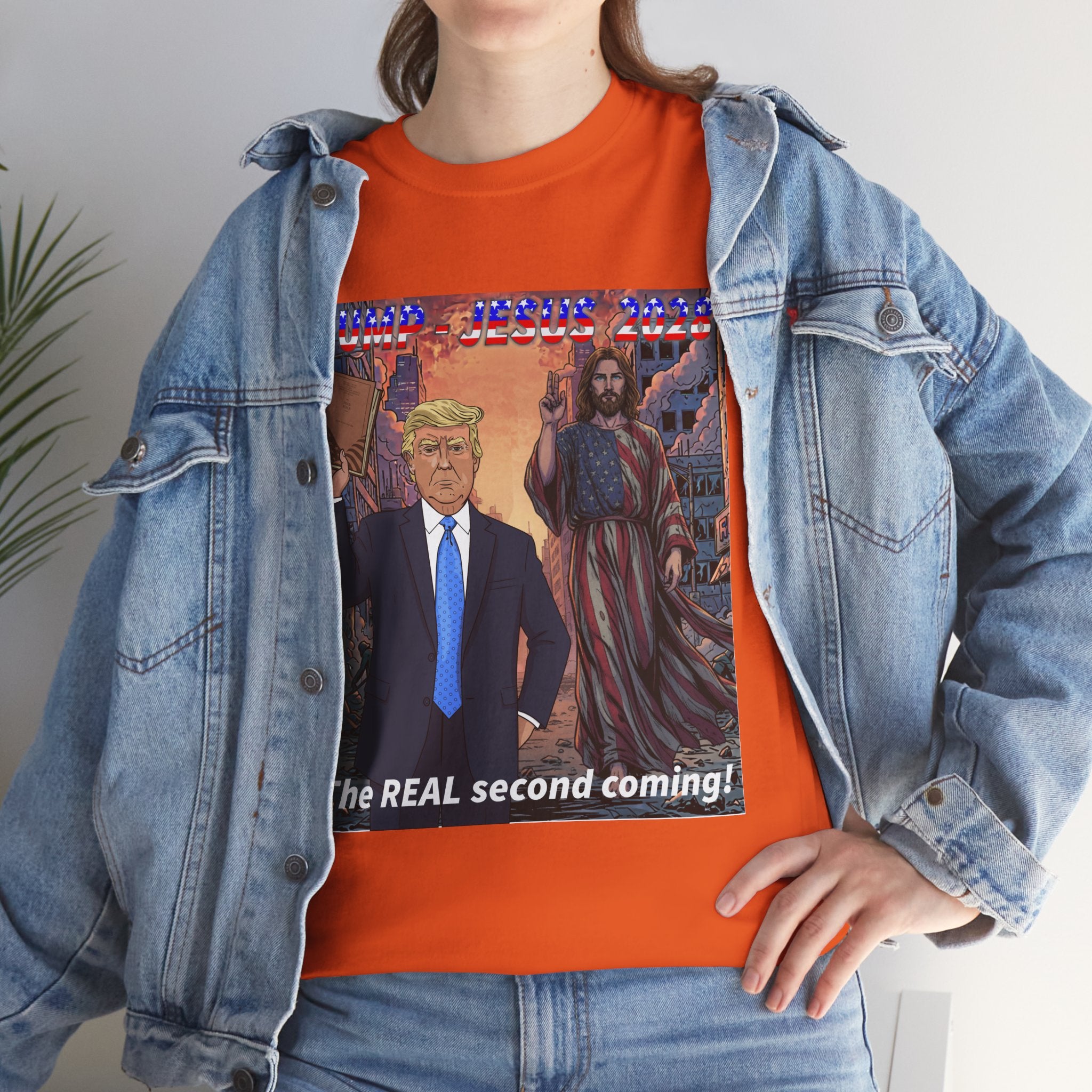 One More Time! Trump - Jesus '28 Graphic Shirt