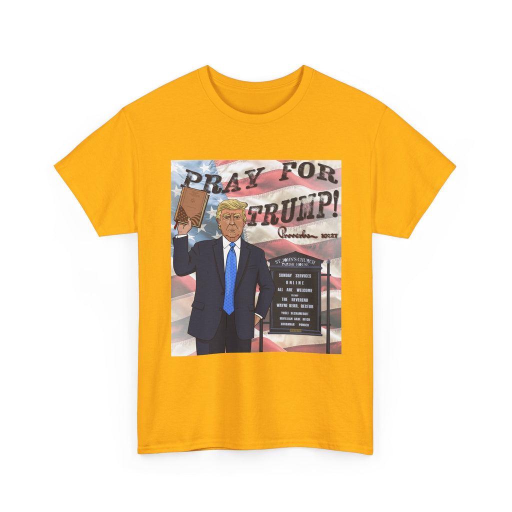 "Pray for Trump" Patriotic Graphic Tee