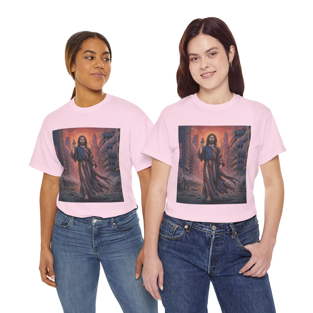 American Jesus — Faith-Based Urban Christian T-Shirt