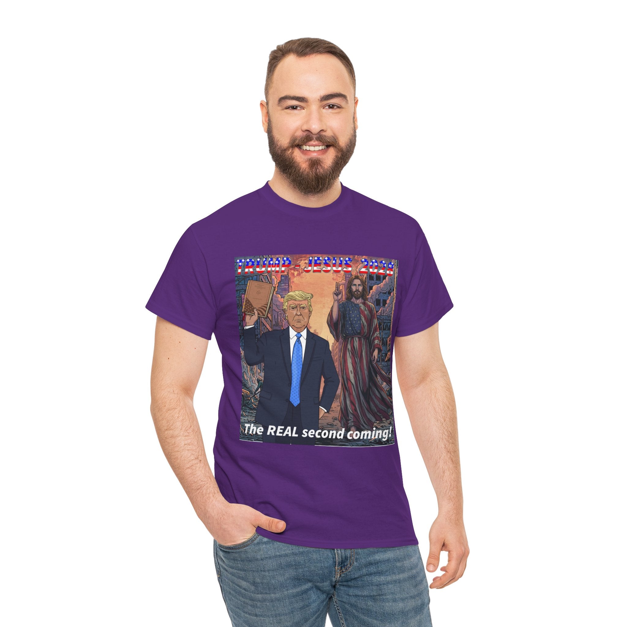 One More Time! Trump - Jesus '28 Graphic Shirt