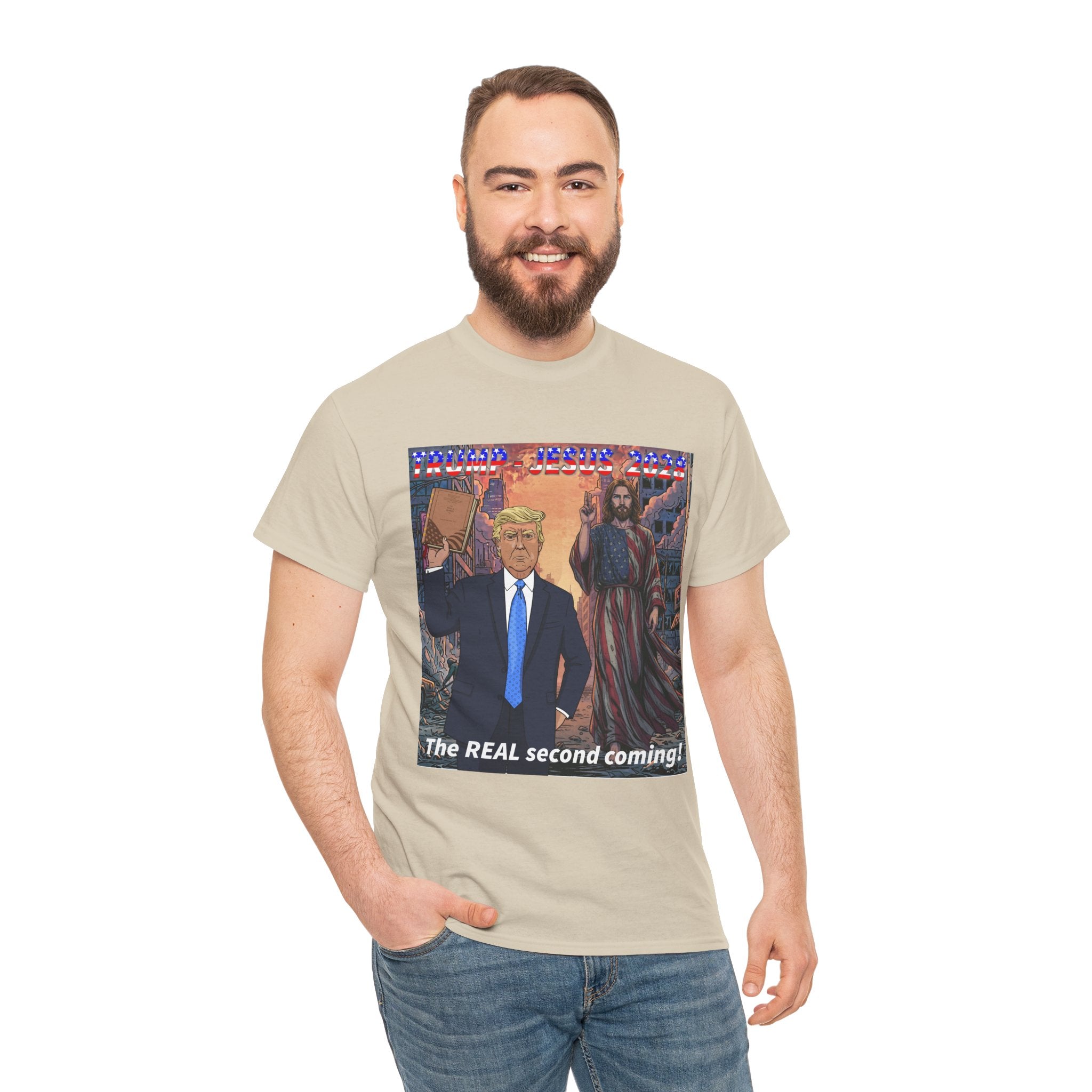 One More Time! Trump - Jesus '28 Graphic Shirt