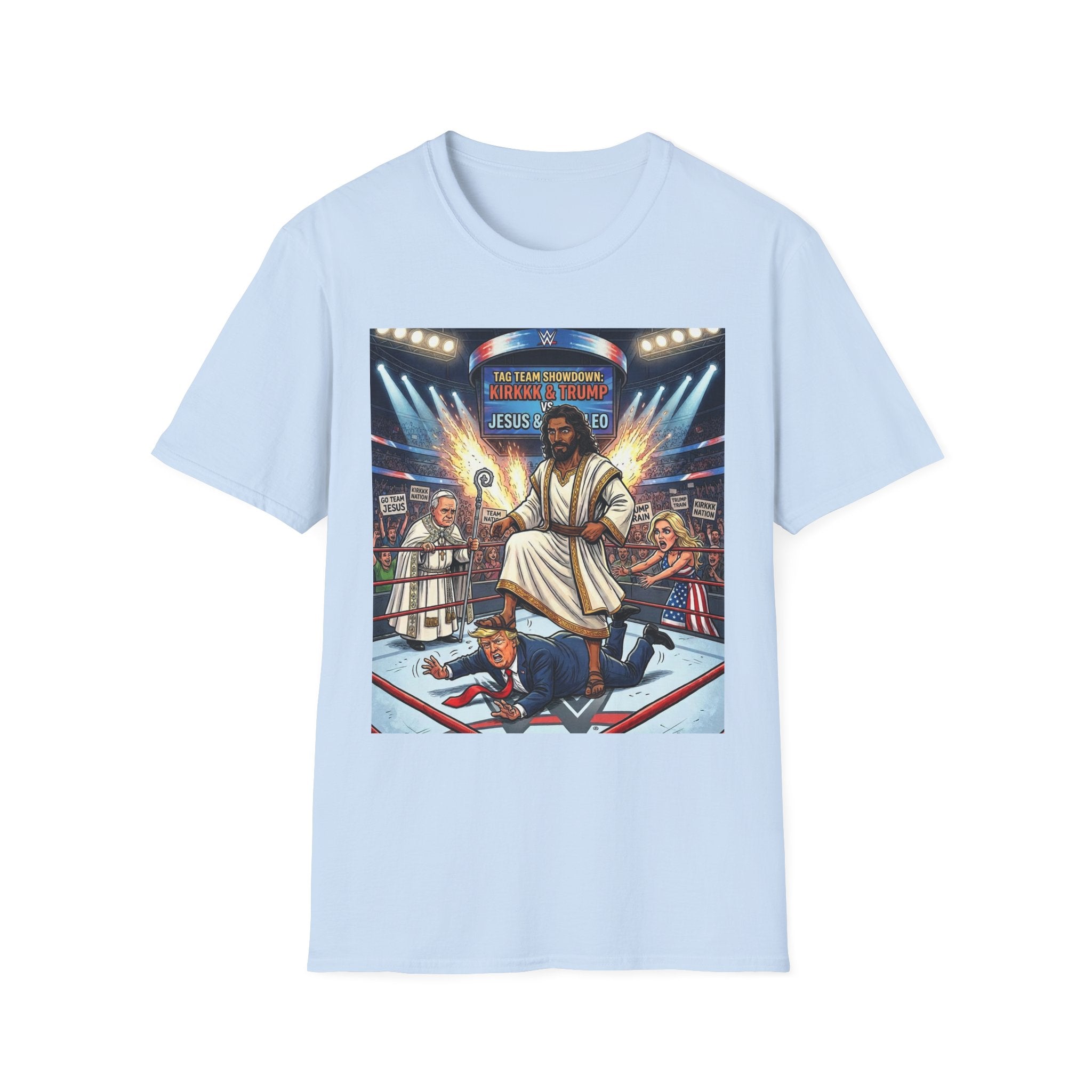 'Jesus Is The GOAT' Wrestling Arena Graphic Tee