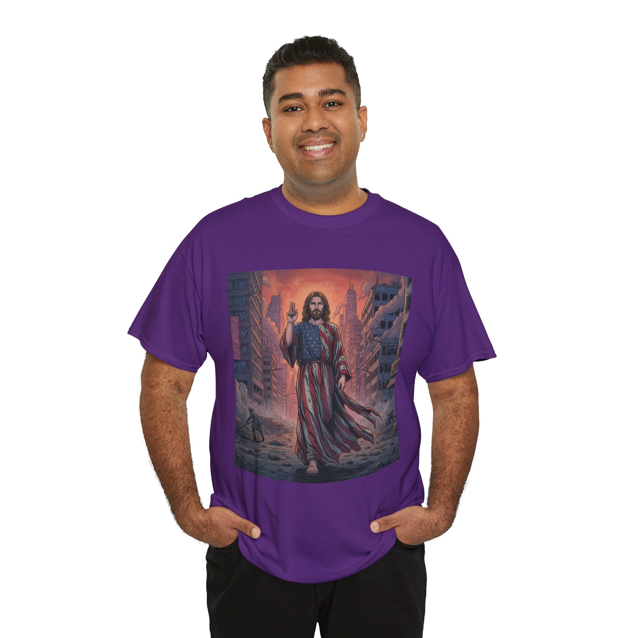American Jesus — Faith-Based Urban Christian T-Shirt