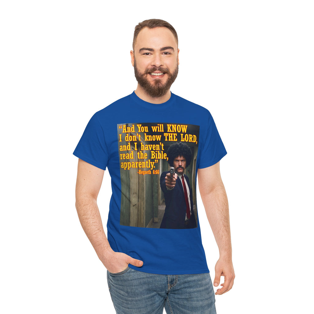 'I Haven't Read the Bible, Apparently' Graphic Tee