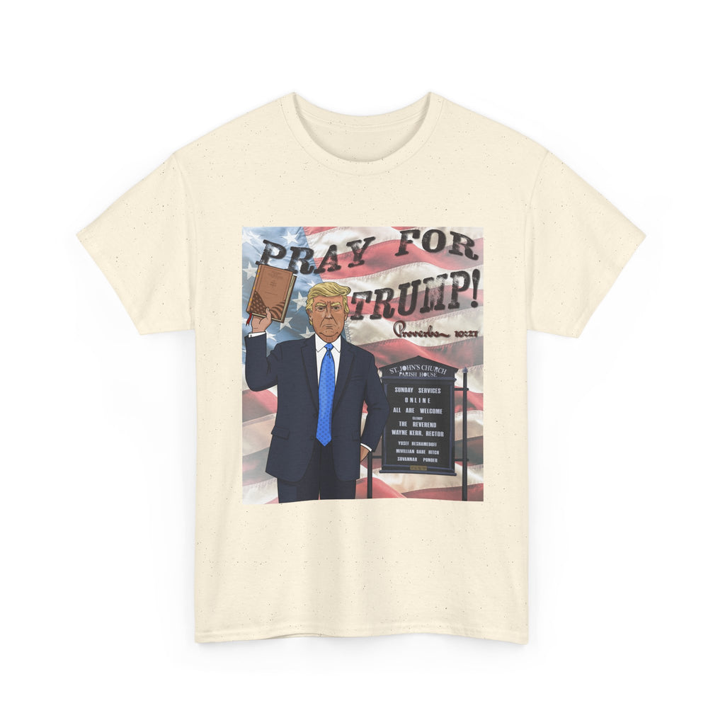 "Pray for Trump" Patriotic Graphic Tee