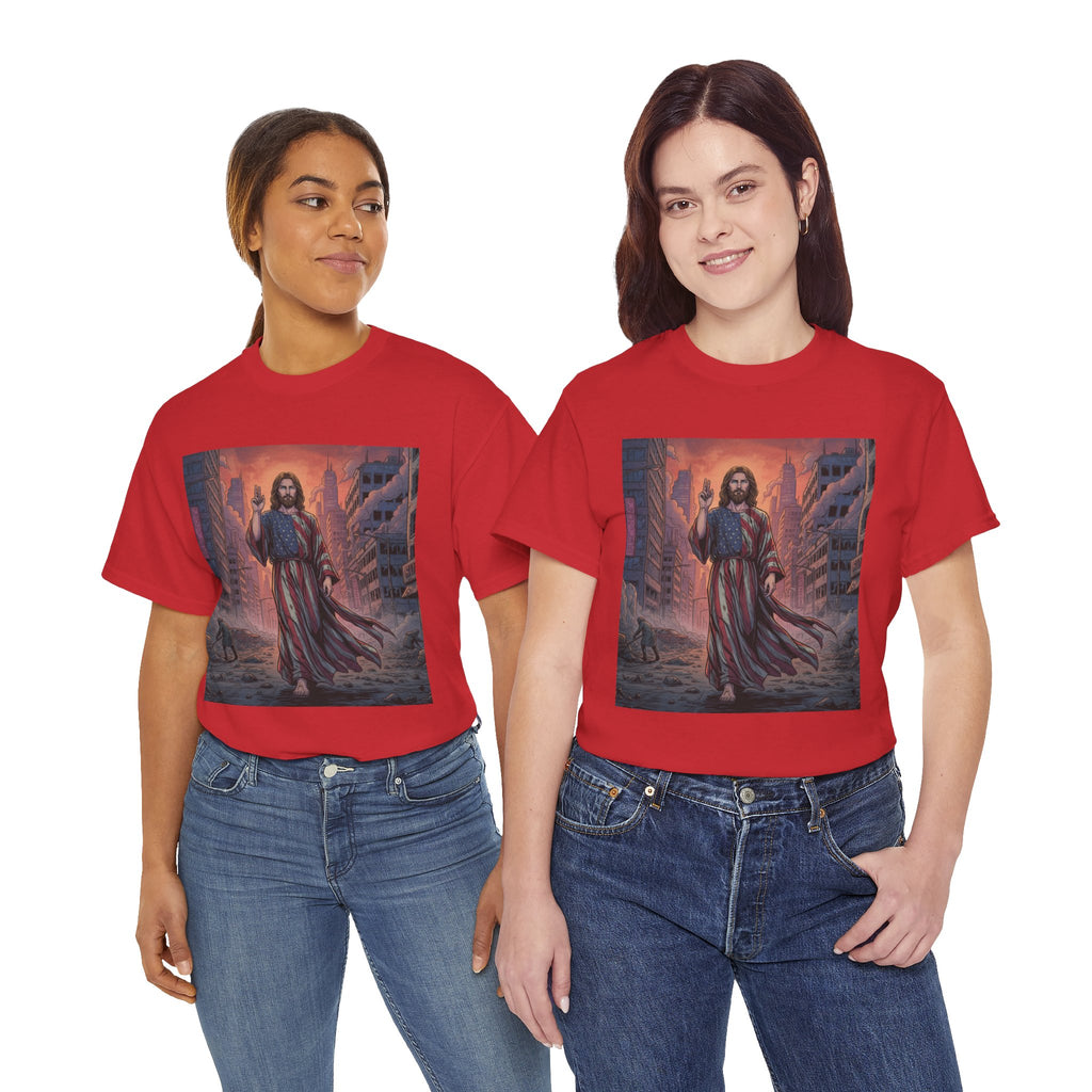 American Jesus — Faith-Based Urban Christian T-Shirt