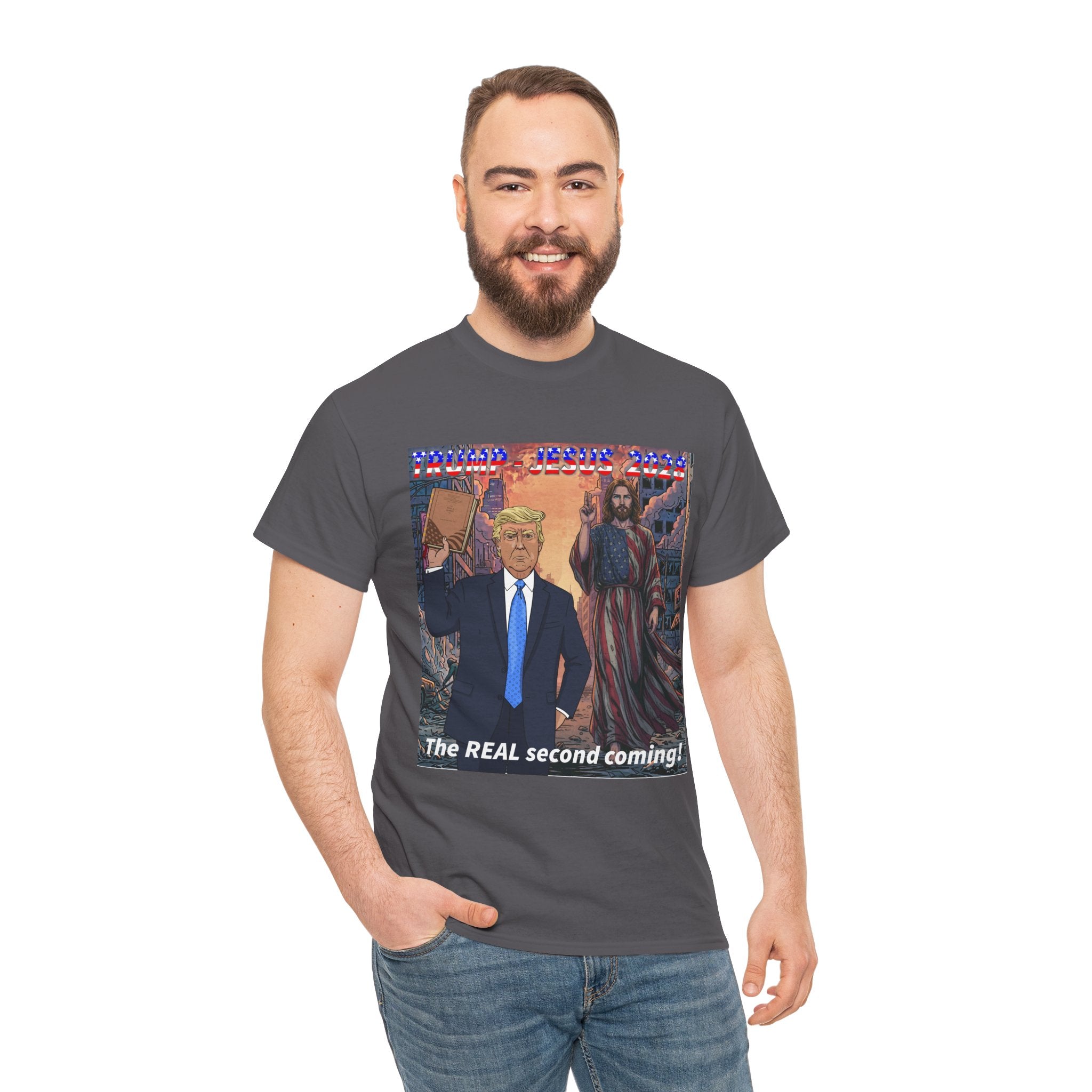 One More Time! Trump - Jesus '28 Graphic Shirt