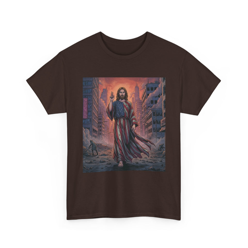 American Jesus — Faith-Based Urban Christian T-Shirt