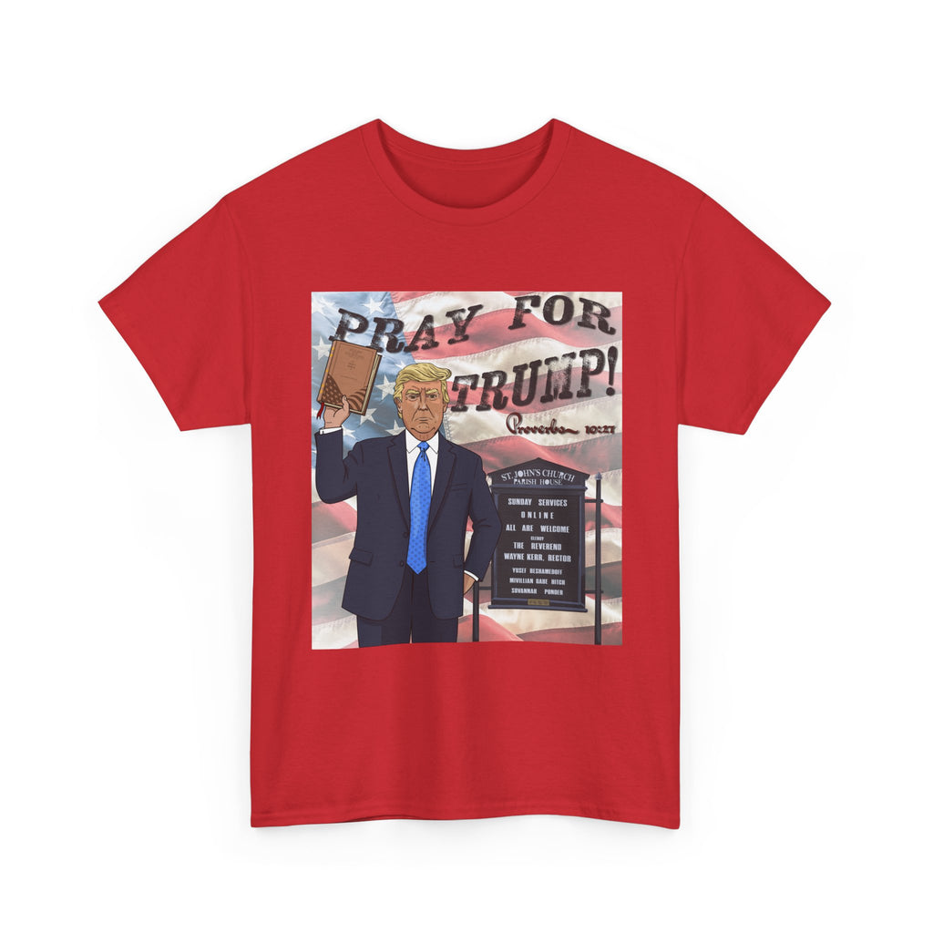 "Pray for Trump" Patriotic Graphic Tee