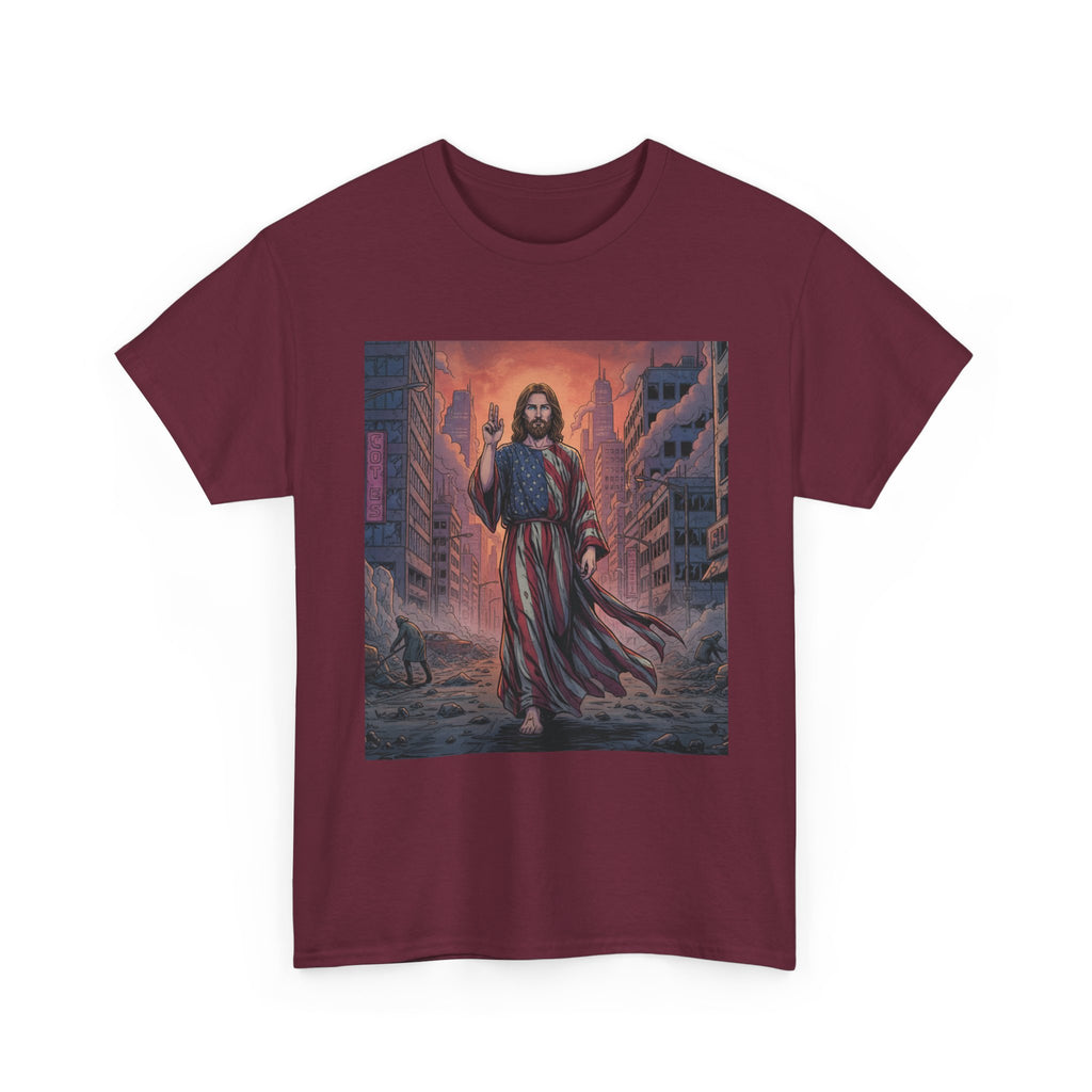 American Jesus — Faith-Based Urban Christian T-Shirt