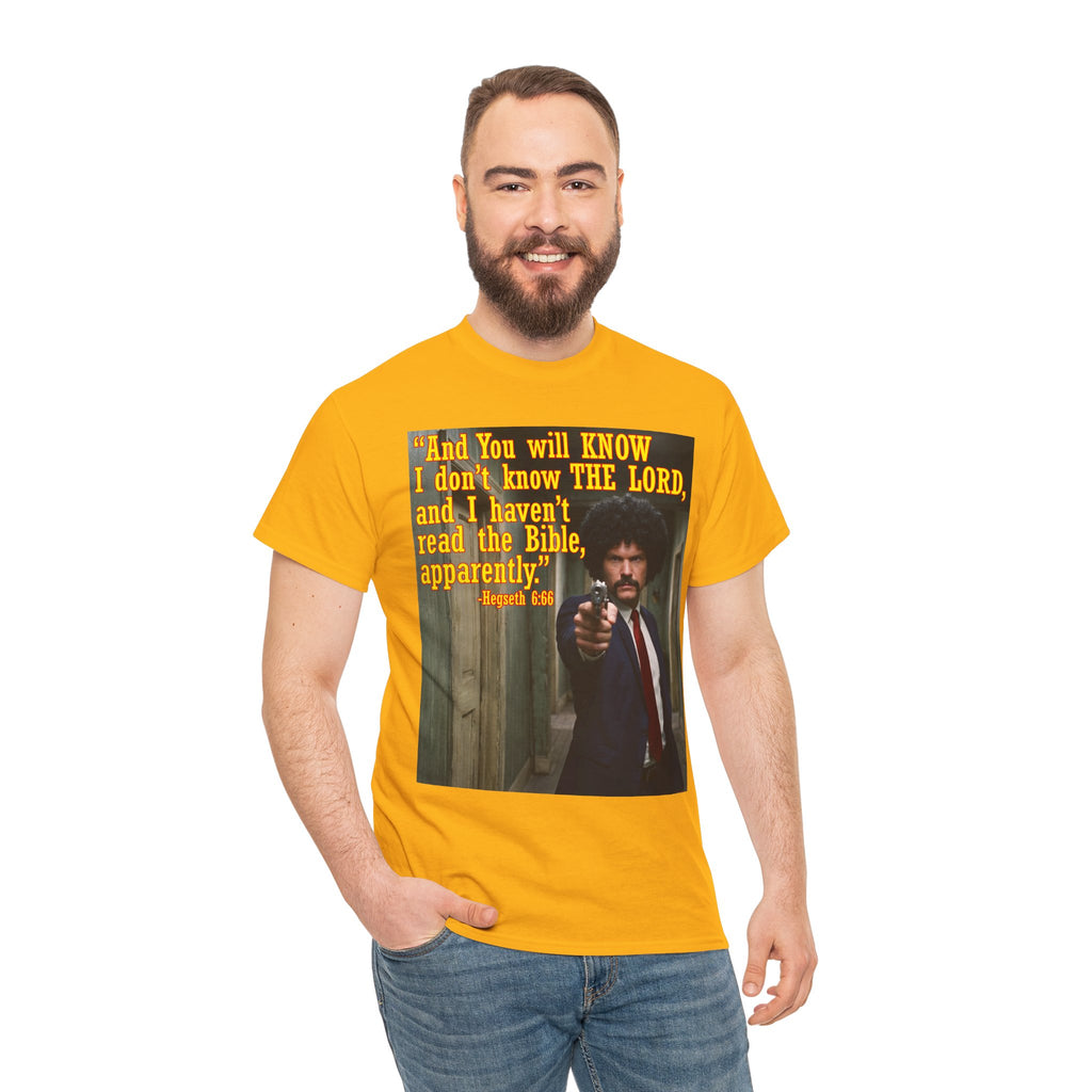 'I Haven't Read the Bible, Apparently' Graphic Tee