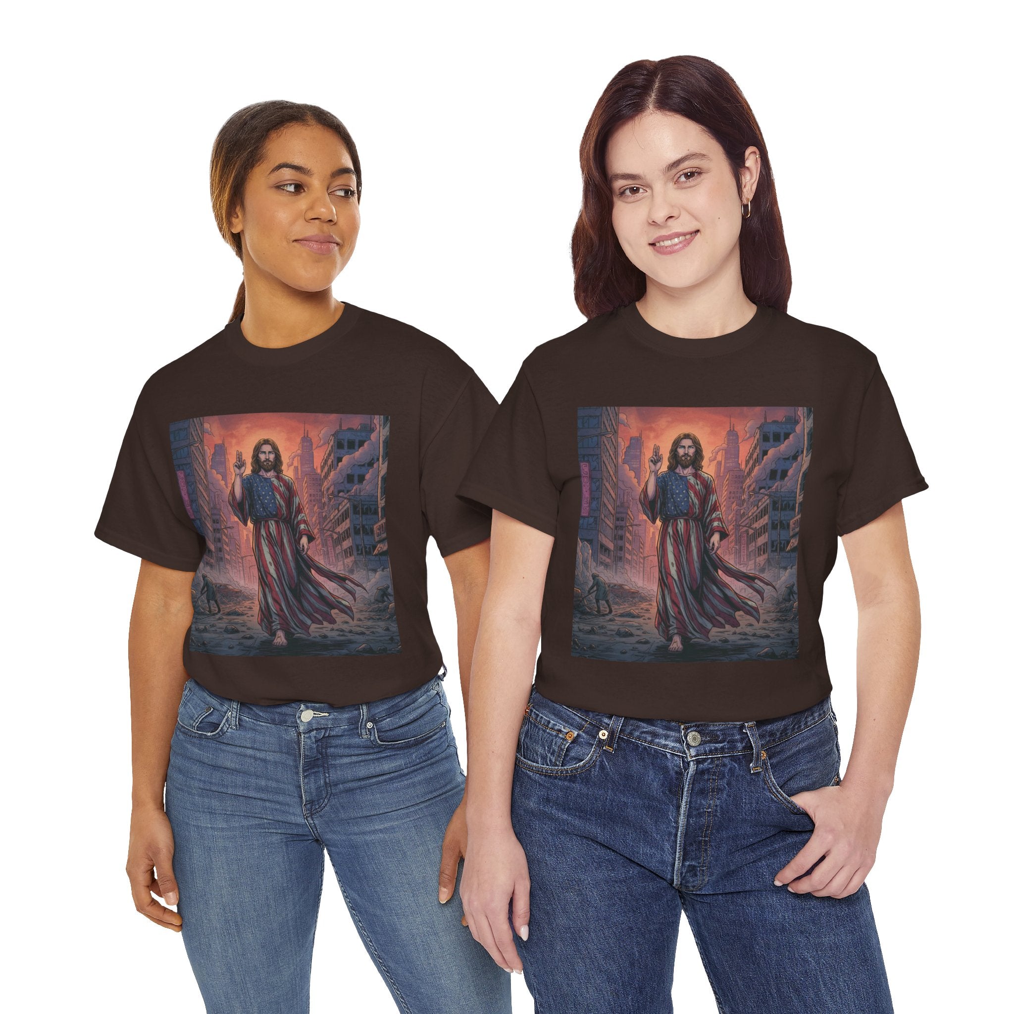 American Jesus — Faith-Based Urban Christian T-Shirt
